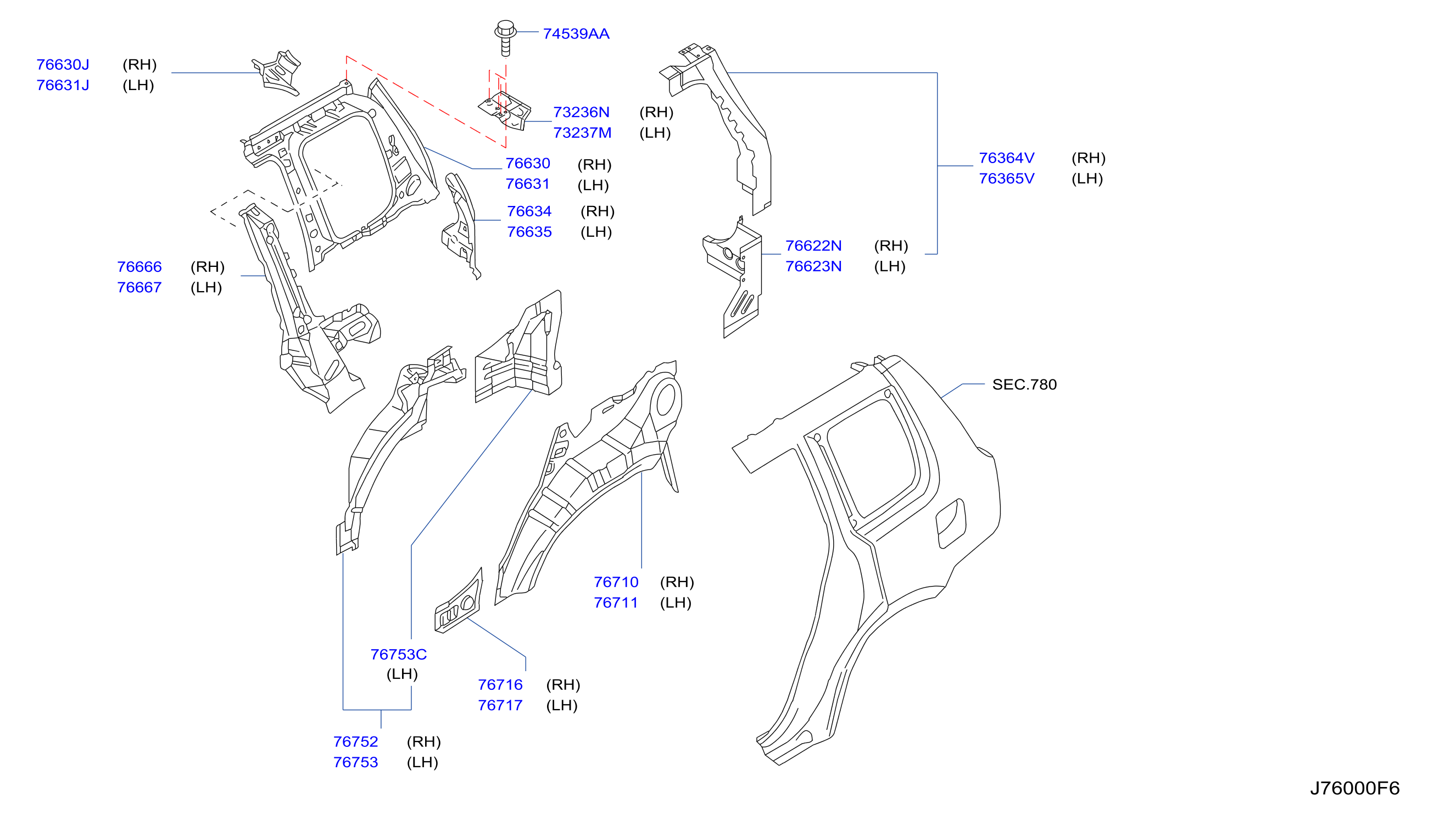 Body Side Panel Rear
