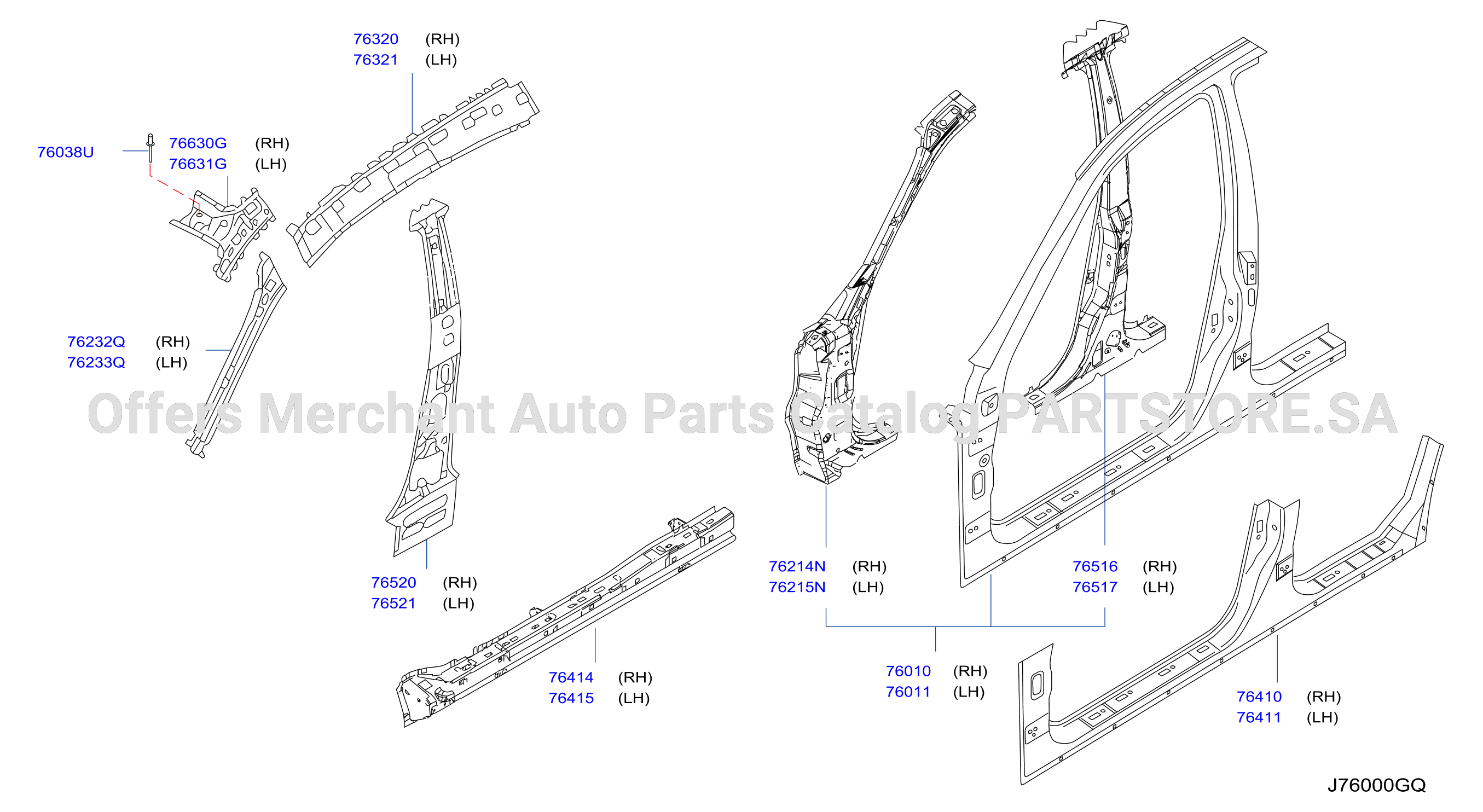 Body Side Panel Body Side Fr