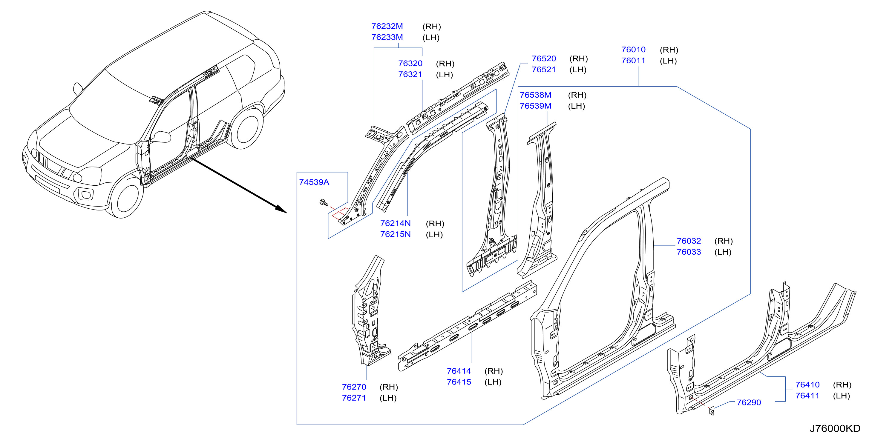 Body Side Panel Front