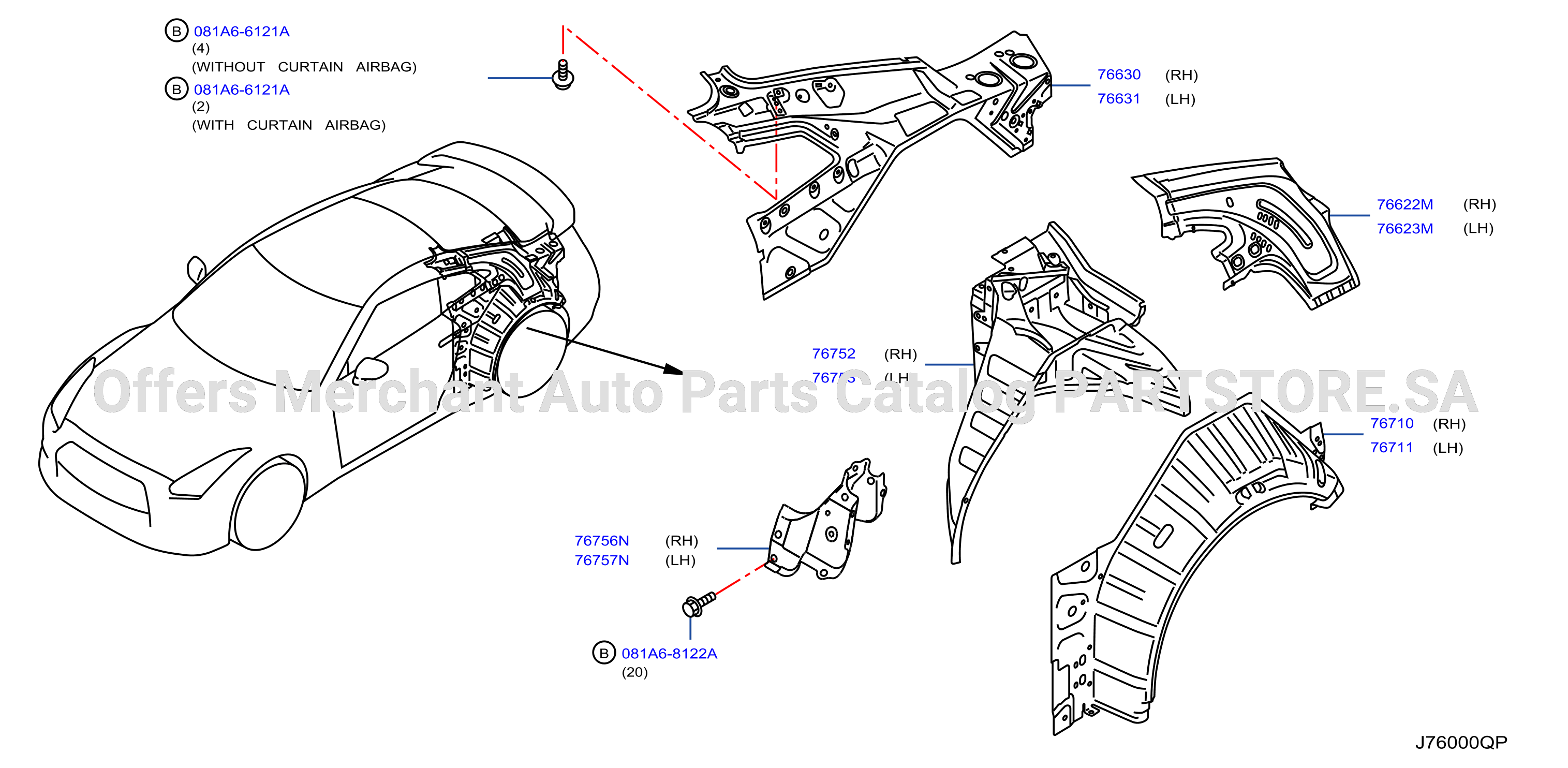Body Side Panel Rear