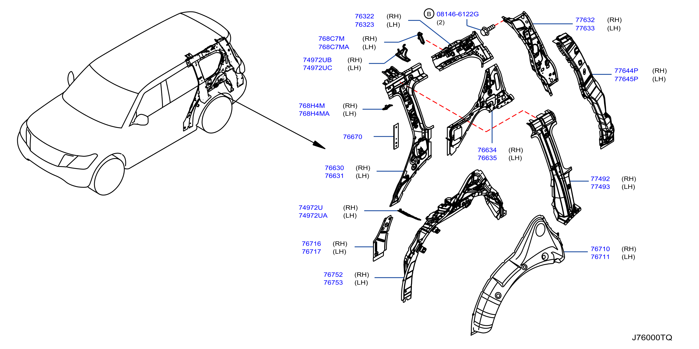 Body Side Panel Rear