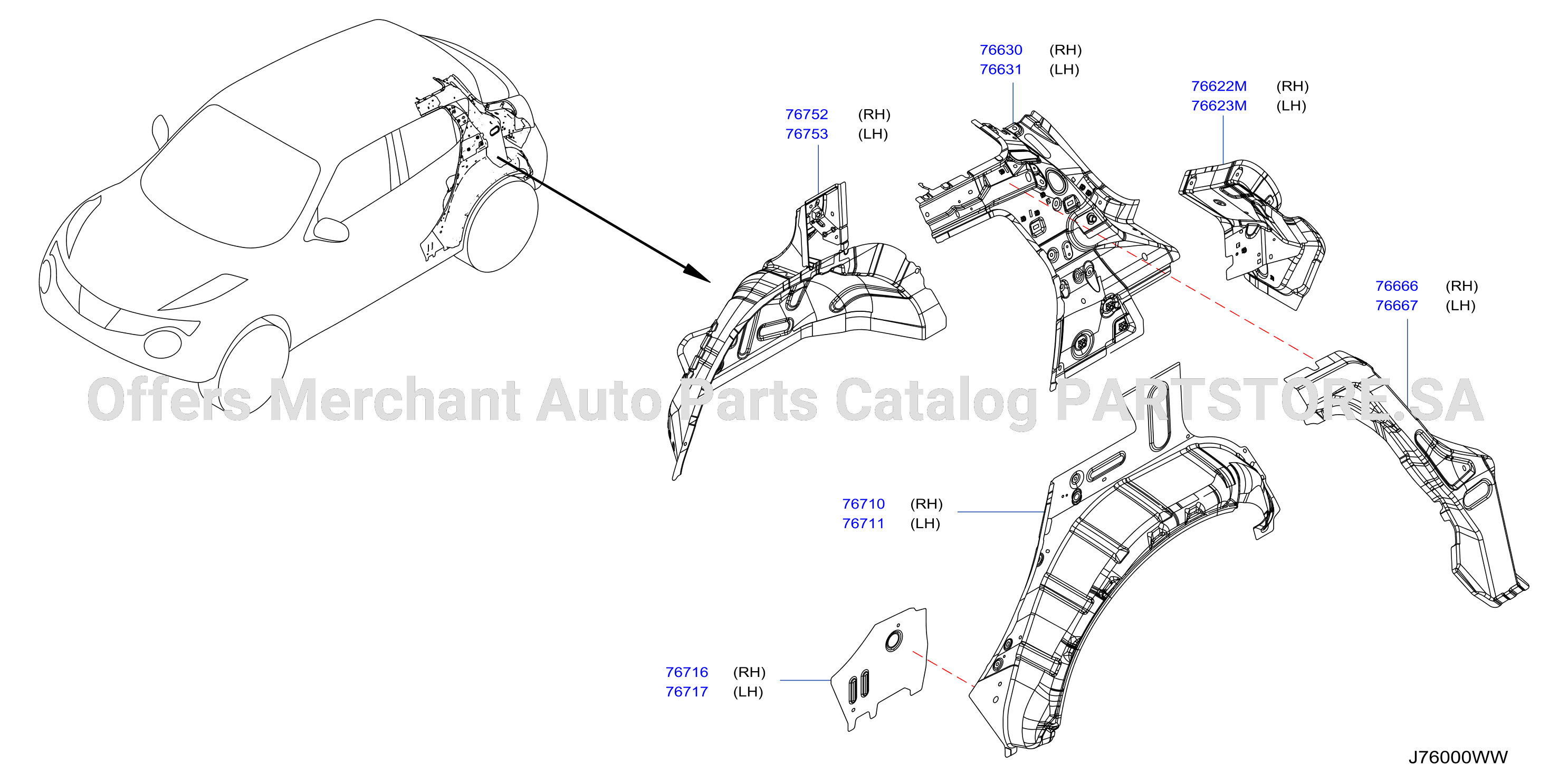 Body Side Panel Rear
