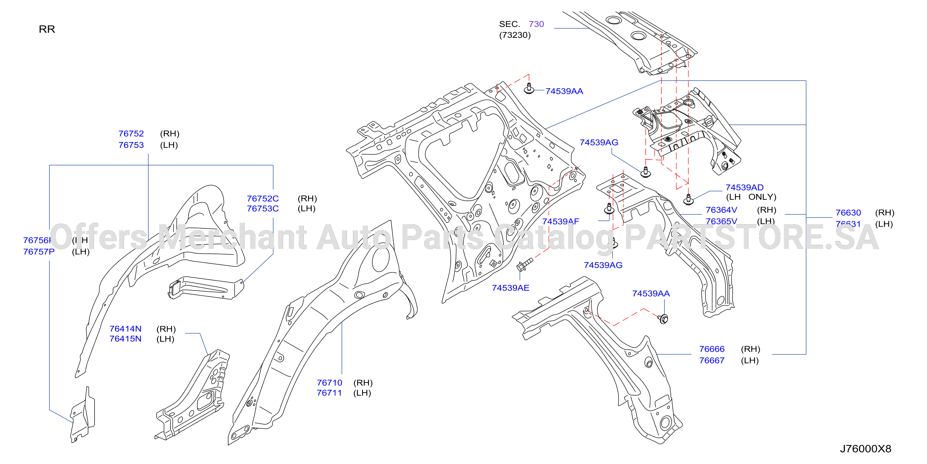 Body Side Panel Rear