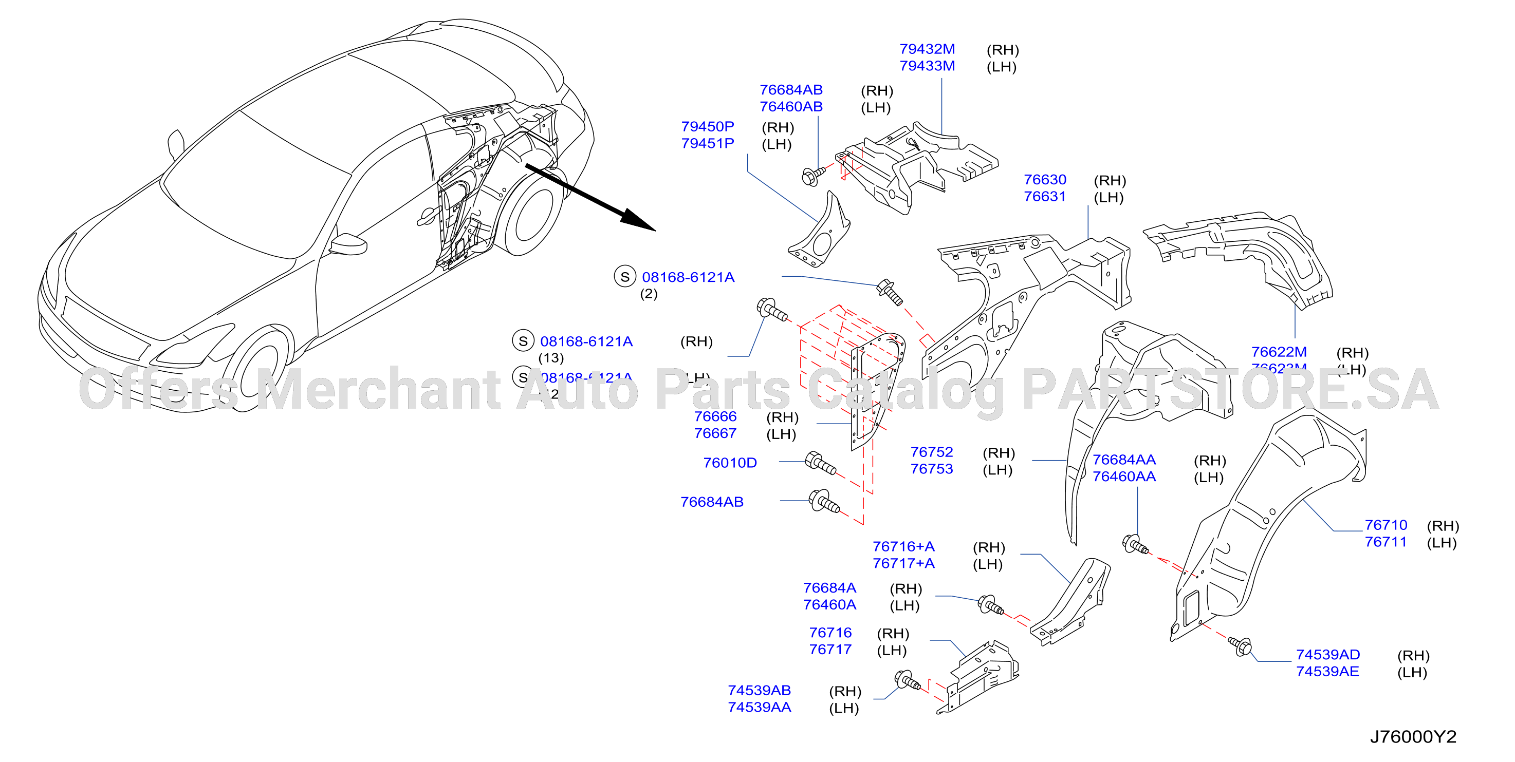 Body Side Panel Rear