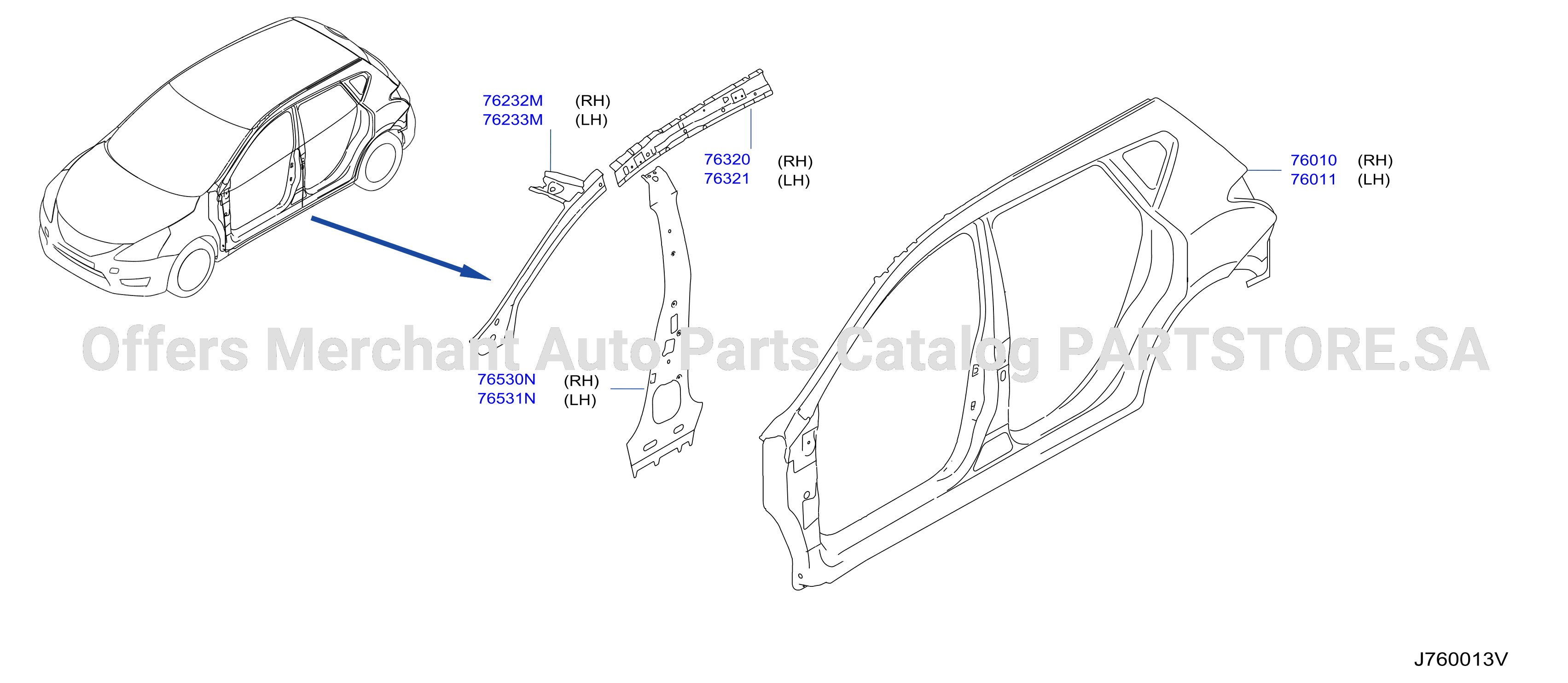Body Side Panel Front