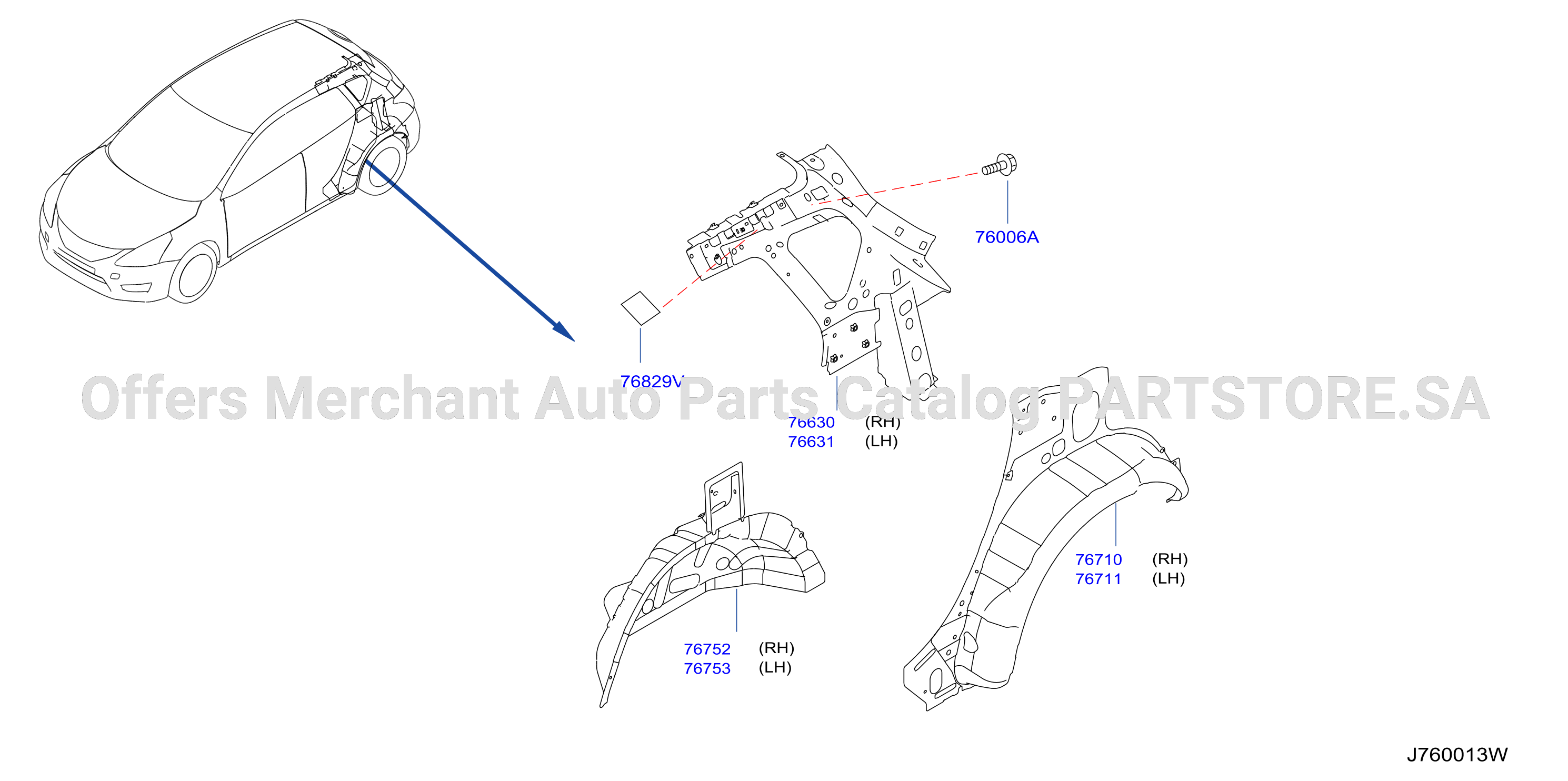 Body Side Panel Rear