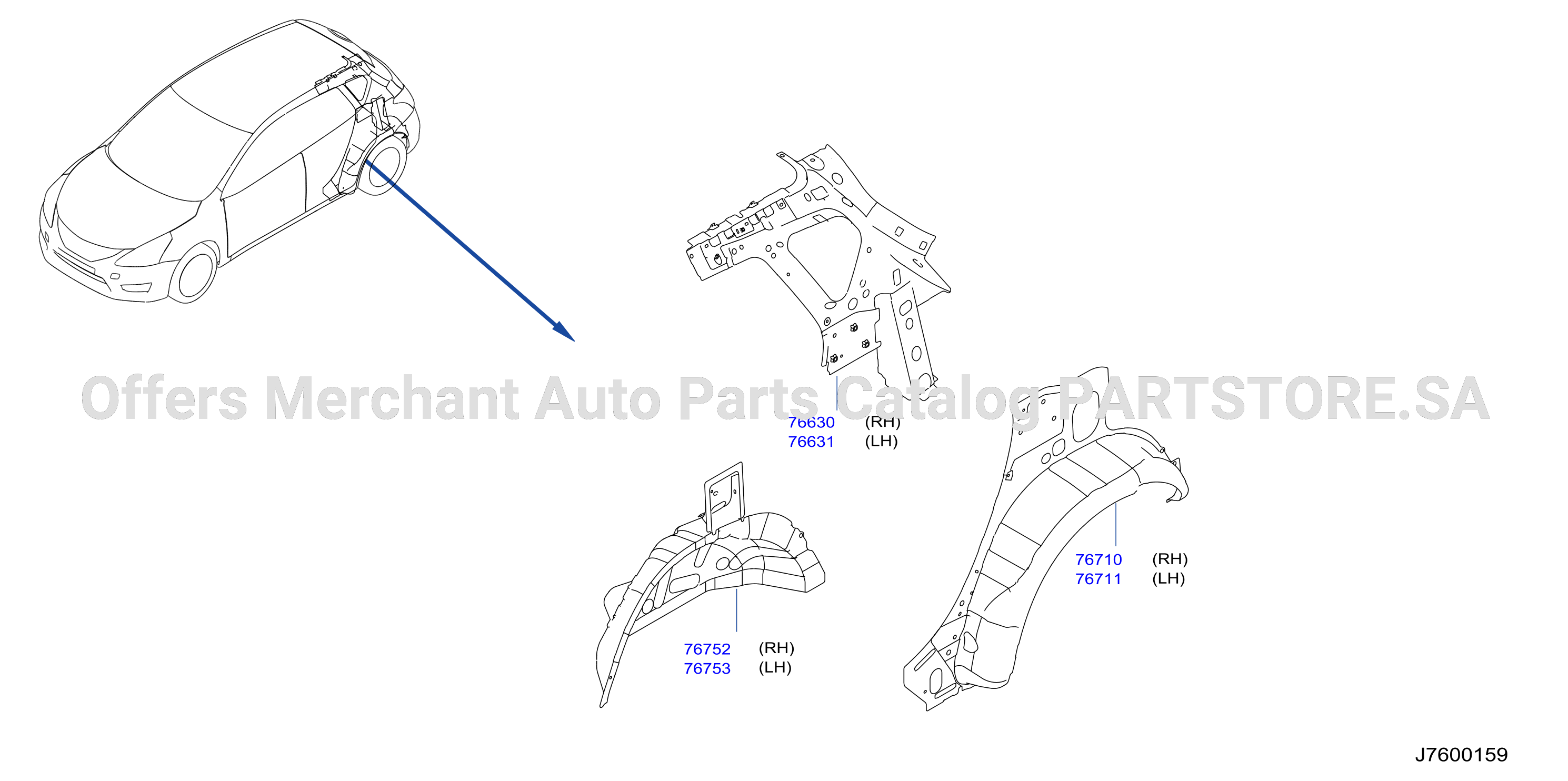 Body Side Panel Rear