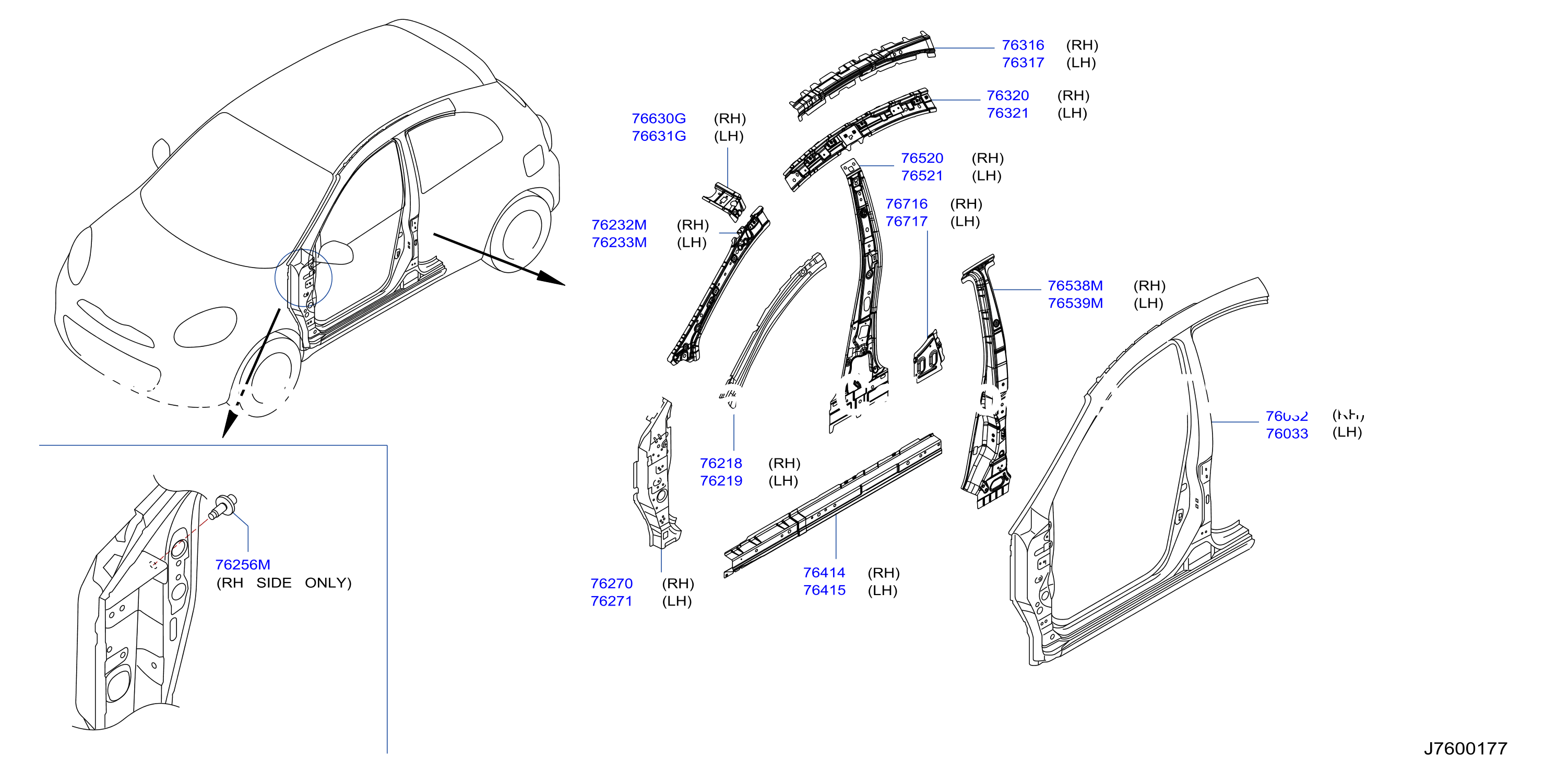 Body Side Panel Front