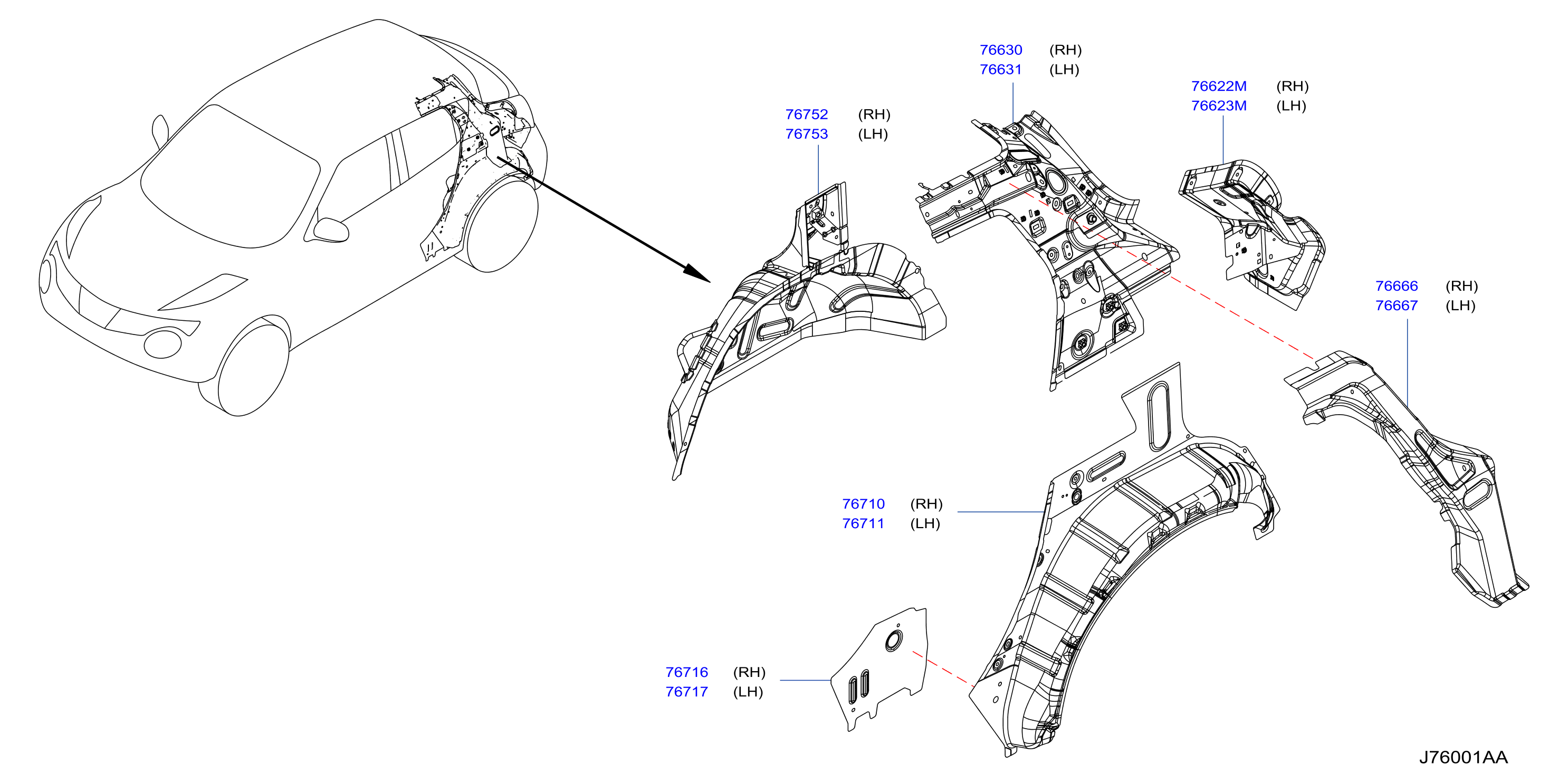 Body Side Panel Rear