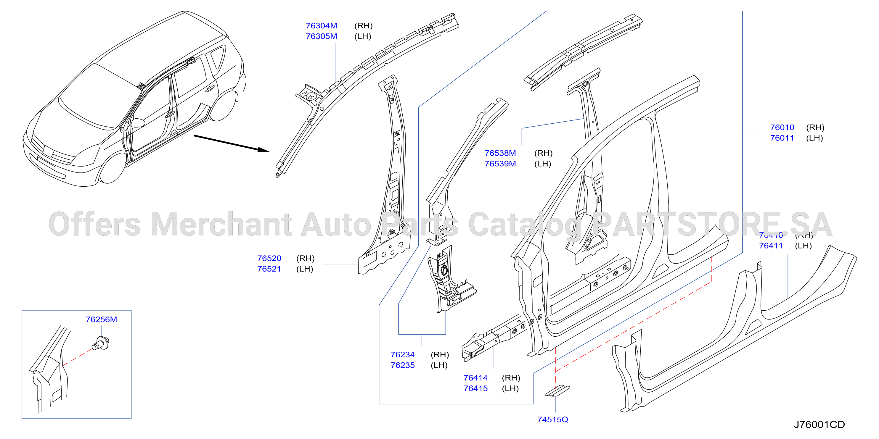 Body Side Panel Front