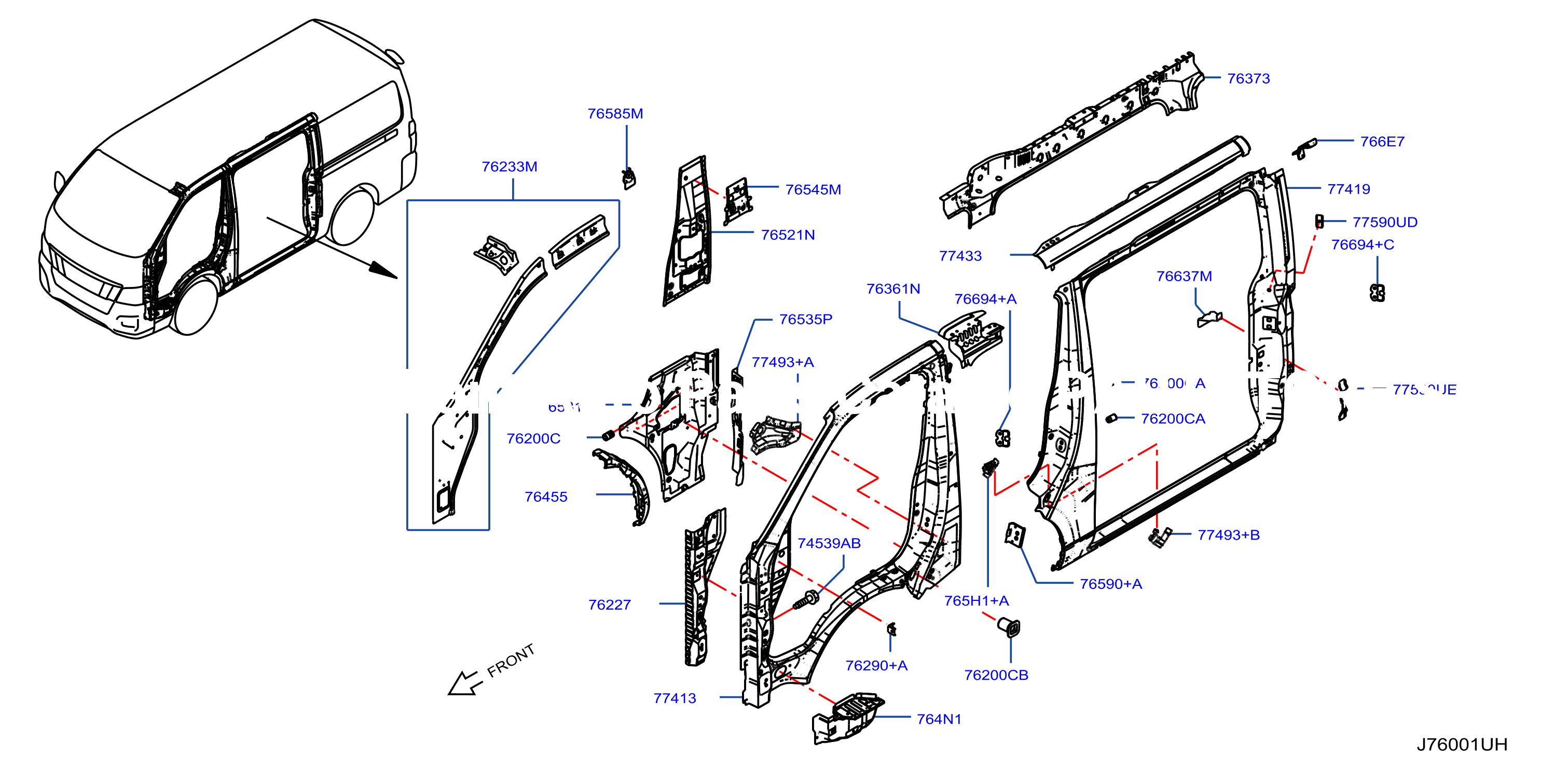 Body Side Panel Lh Front
