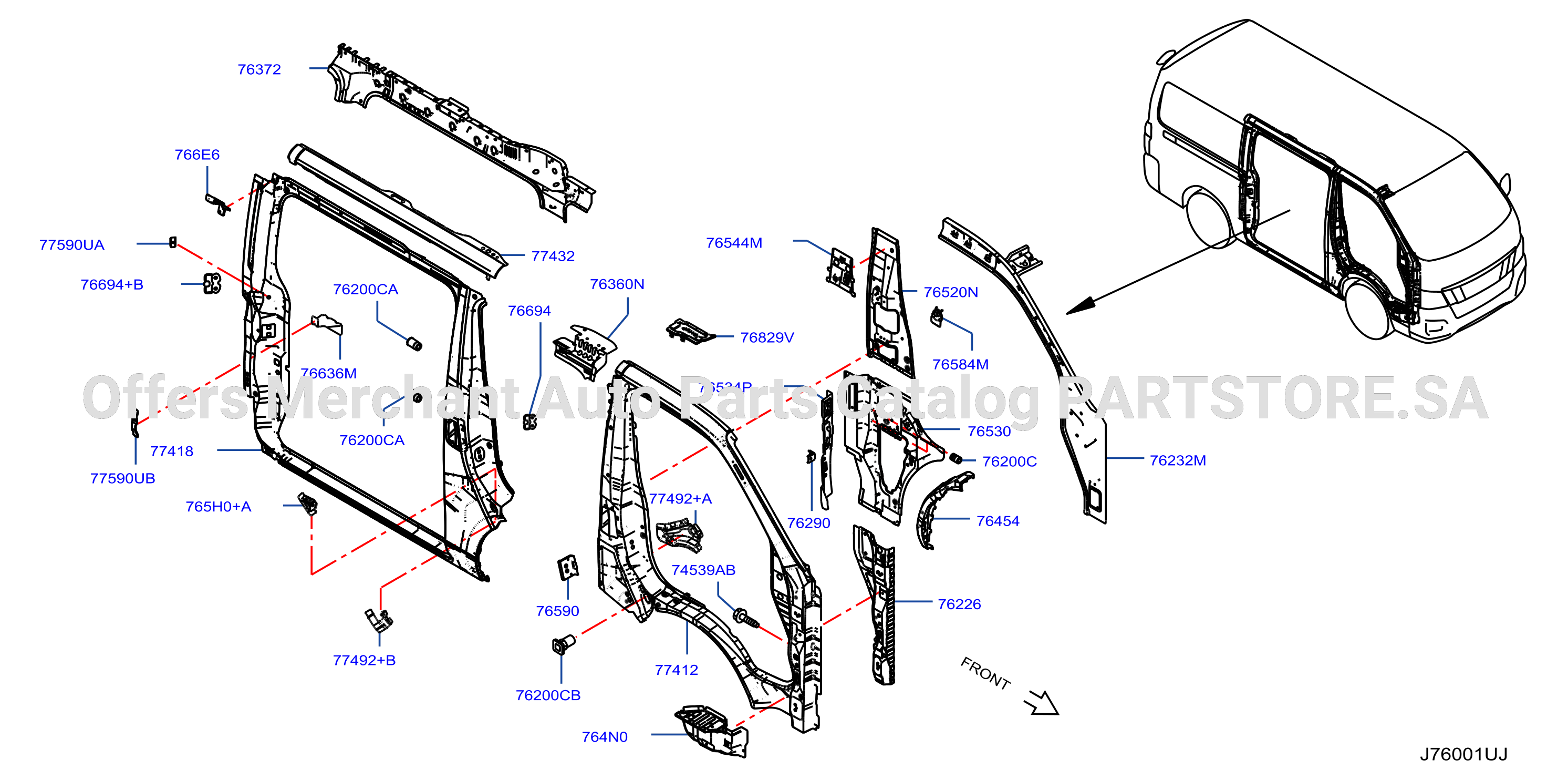 Body Side Panel Rh Front
