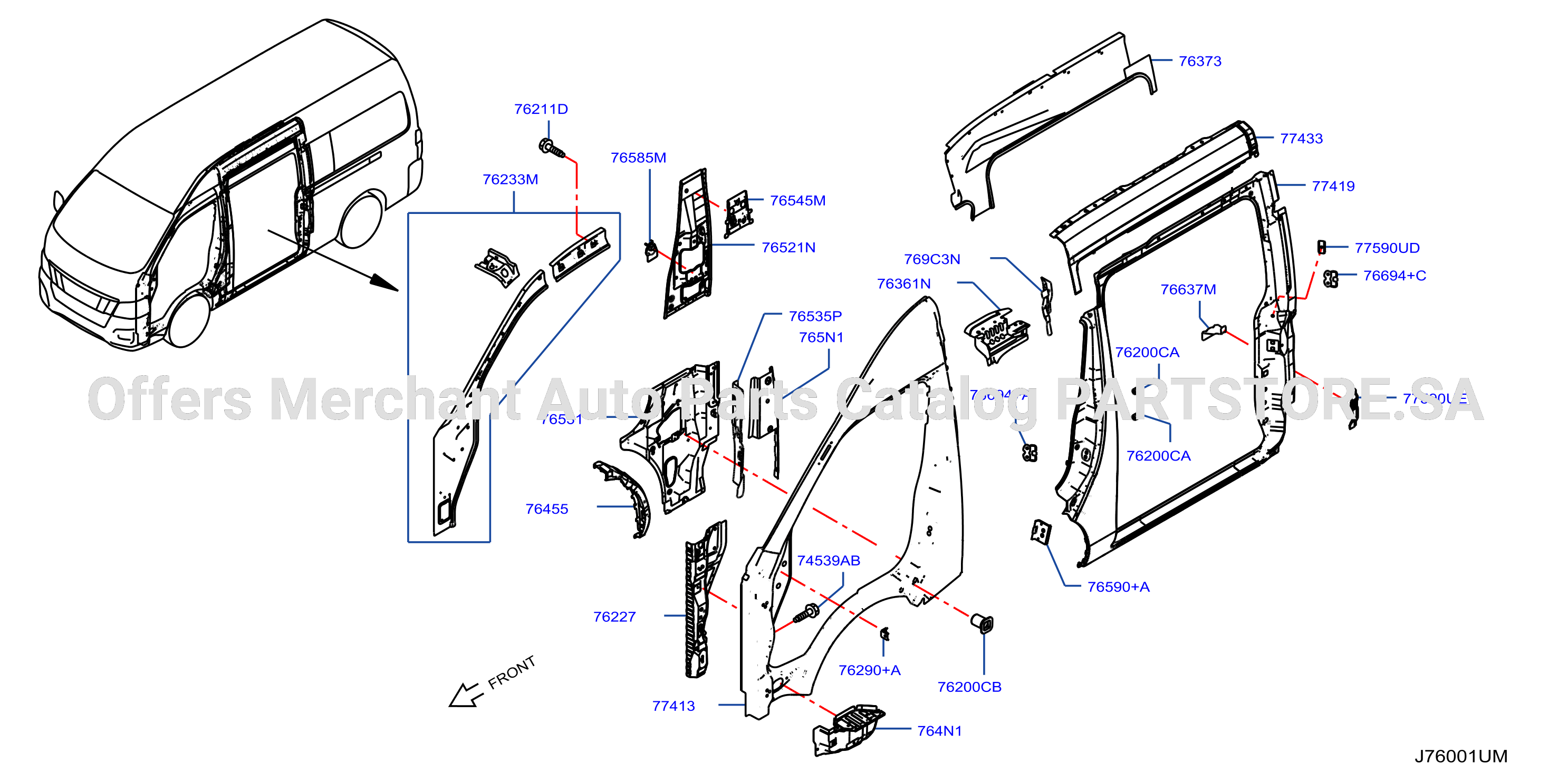 Body Side Panel Lh Front