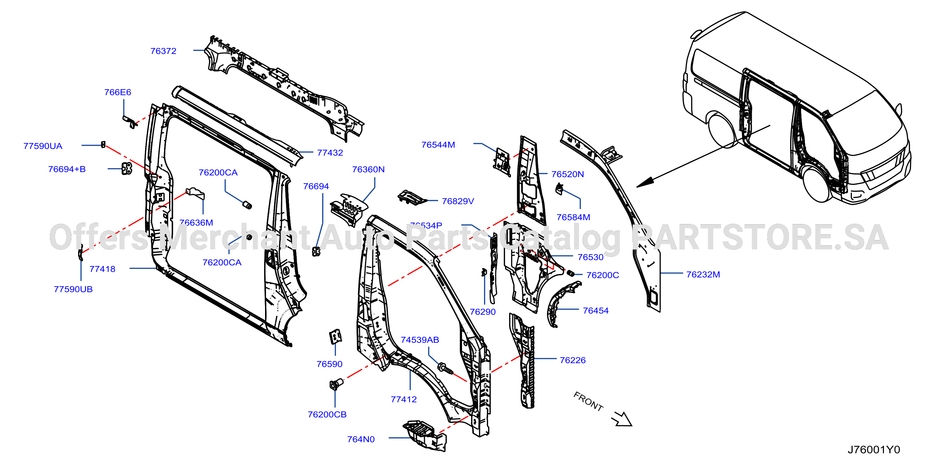 Body Side Panel Rh Front