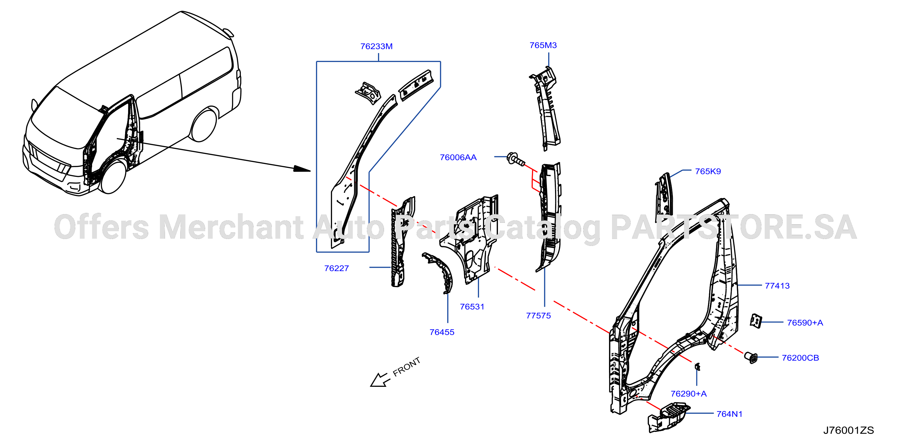 Body Side Panel Lh Front