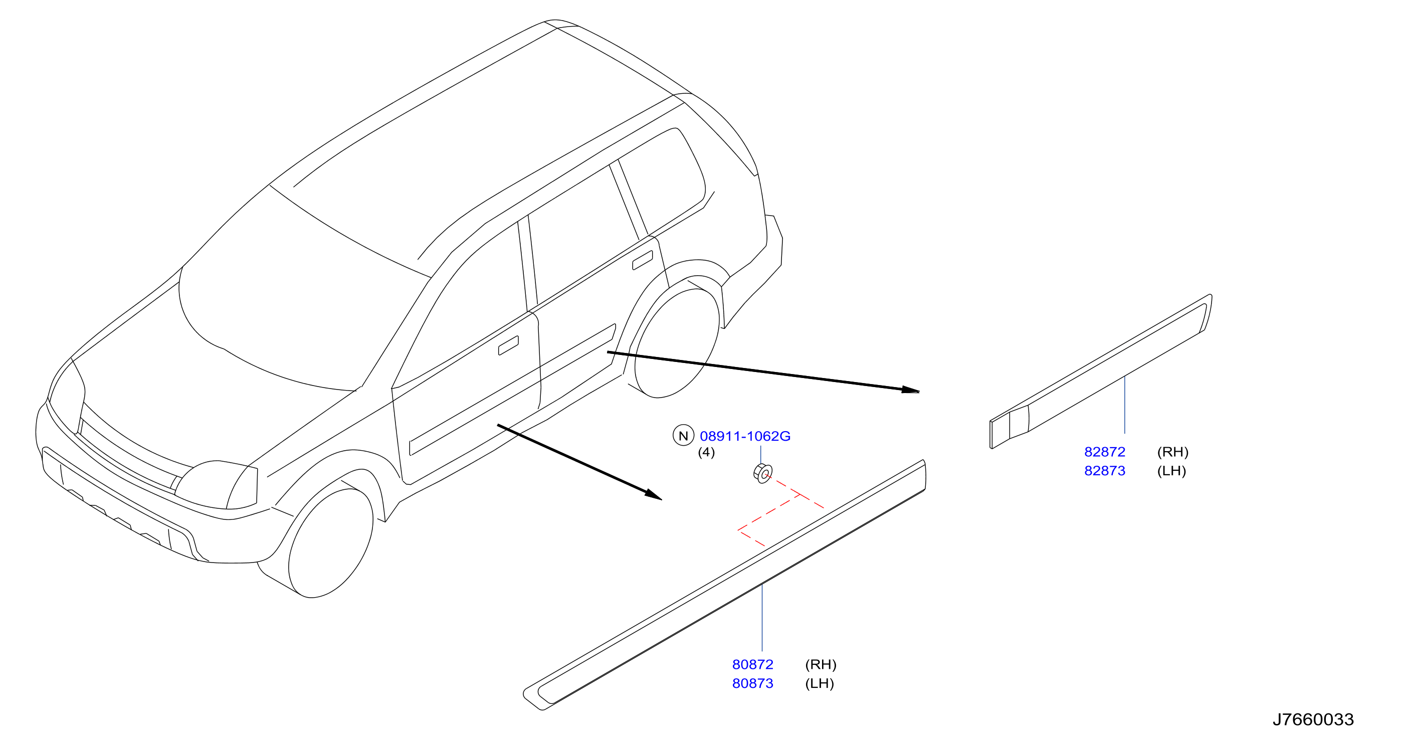 Body Side Moulding