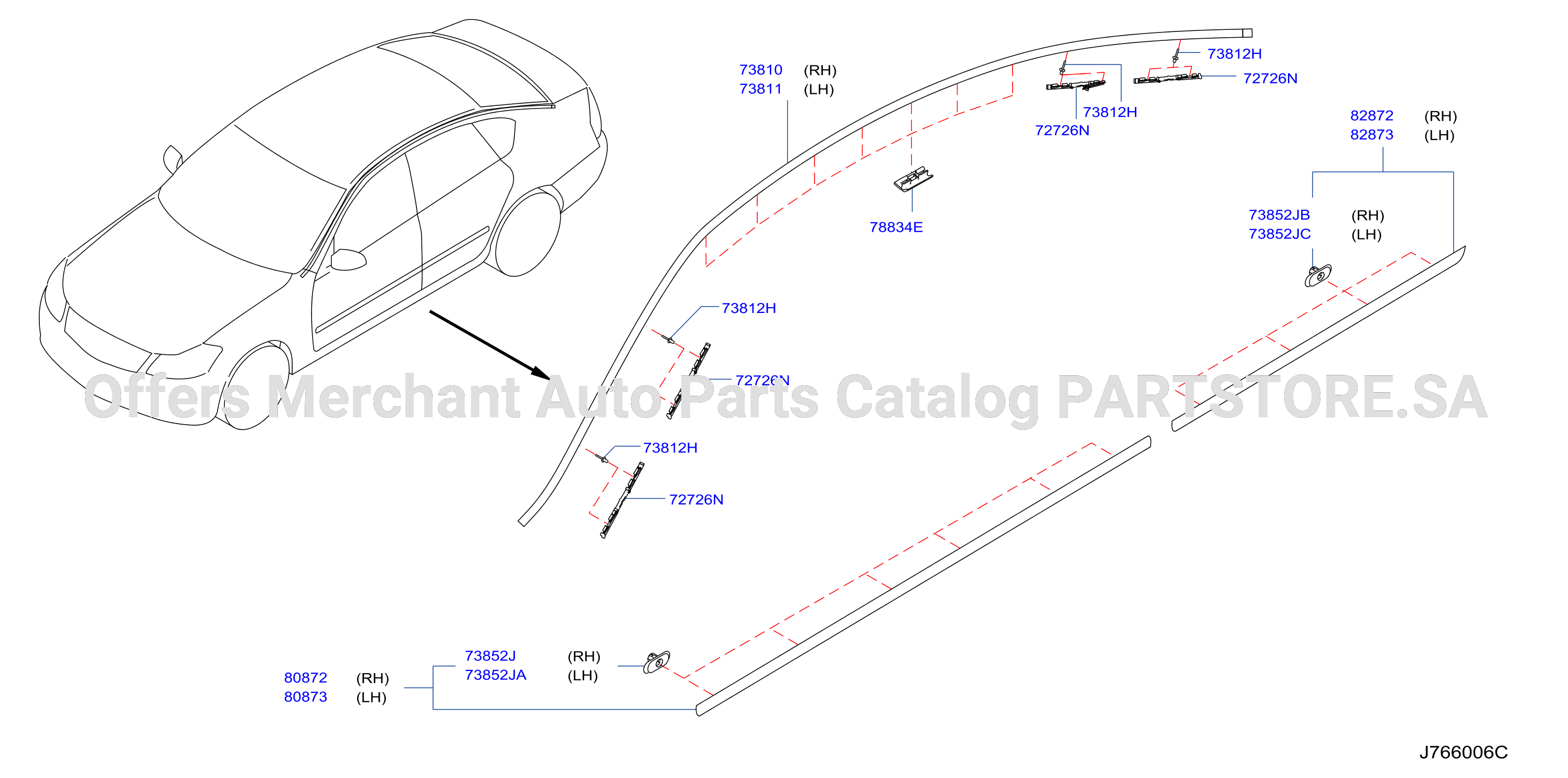 Body Side Moulding