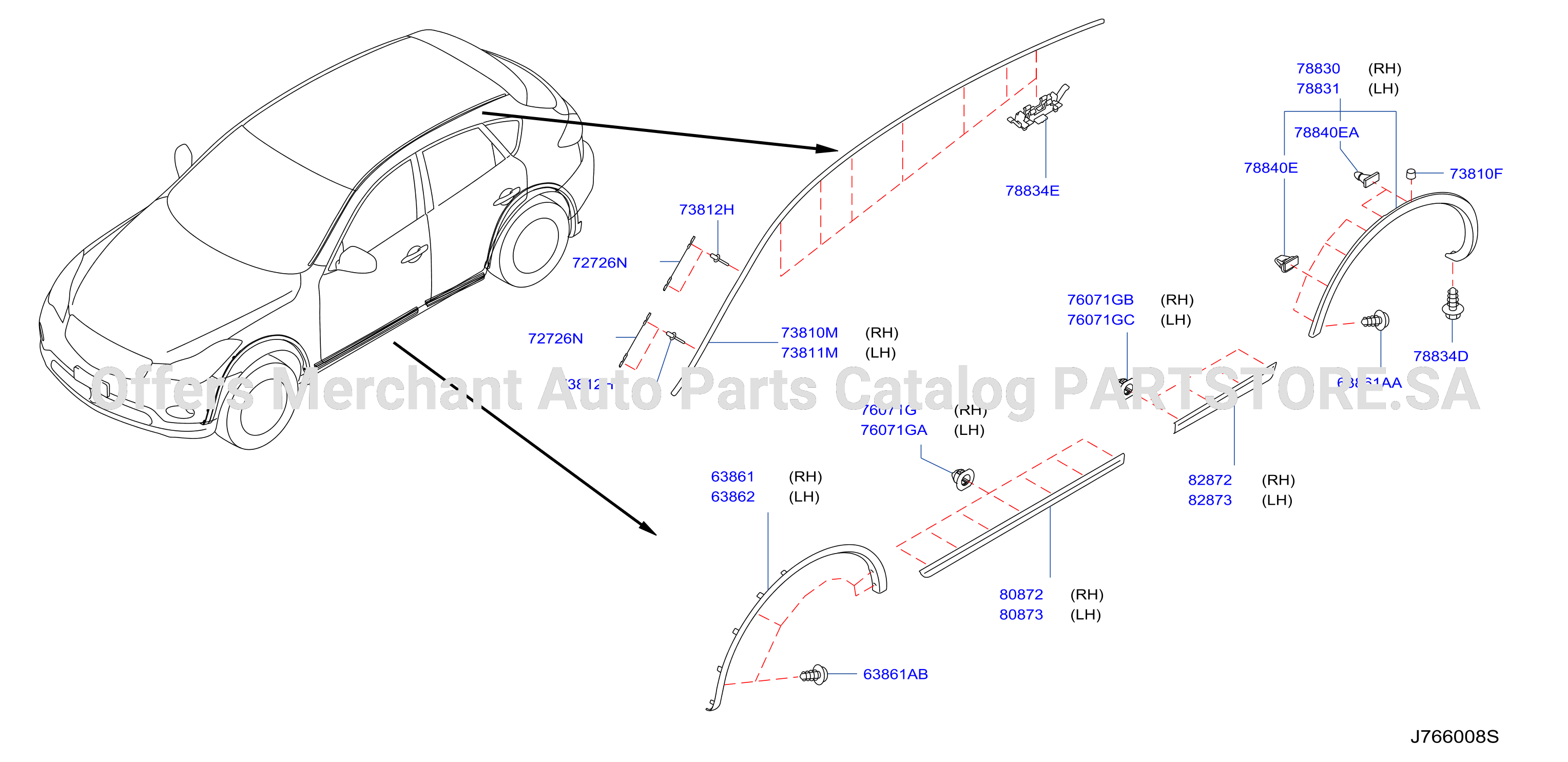 Body Side Moulding