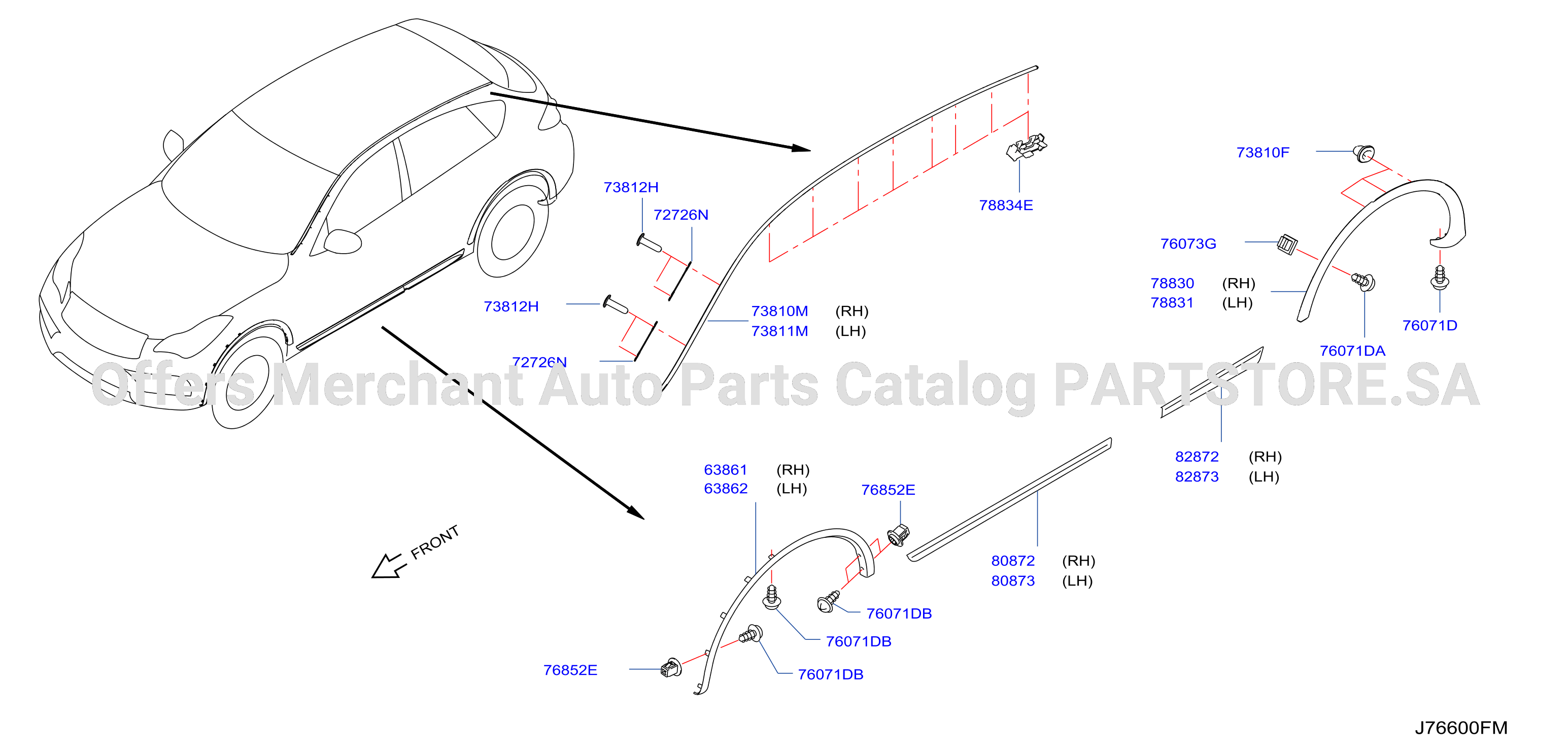 Body Side Moulding