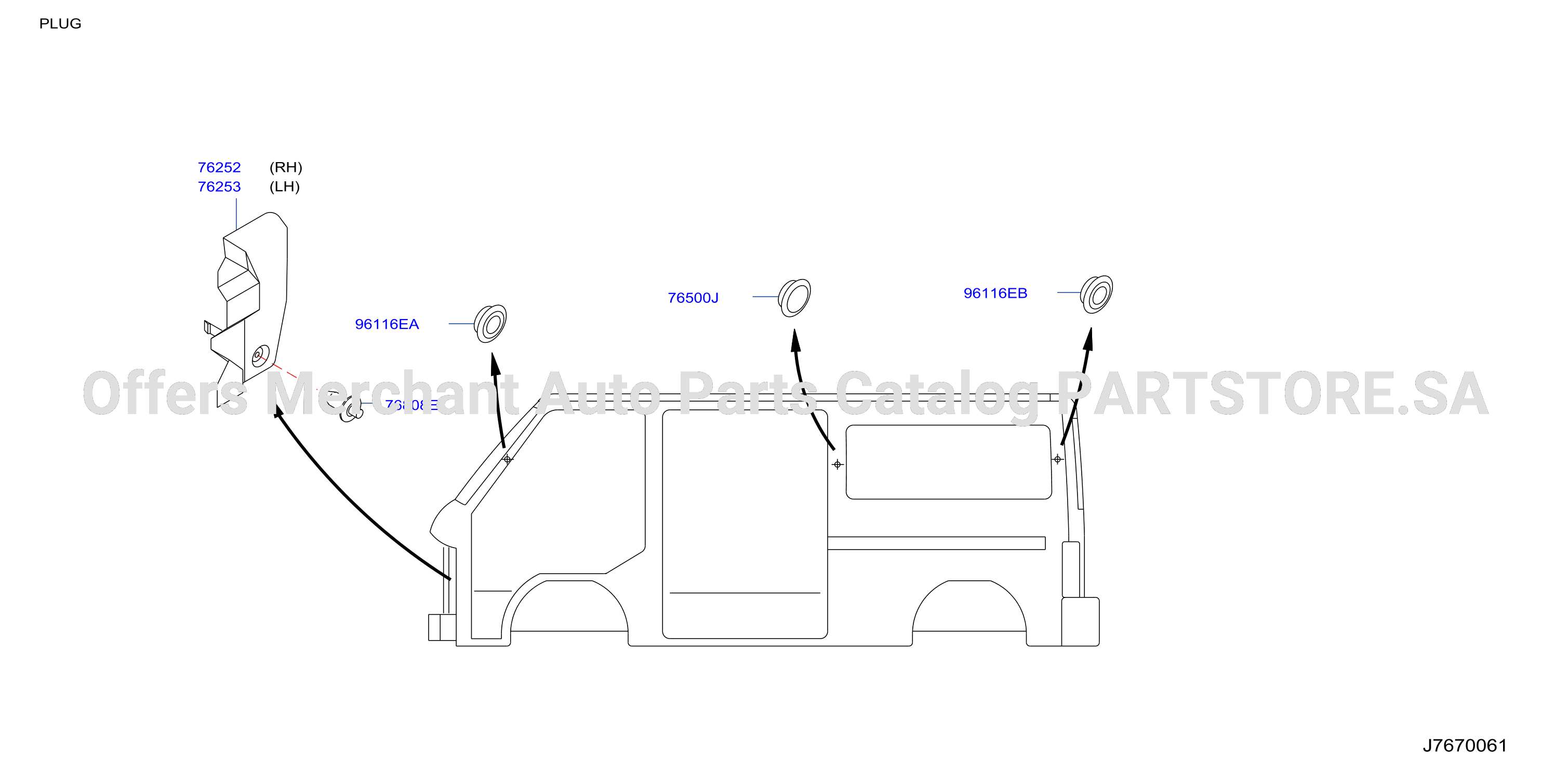 Body Side Fitting Inner Parts