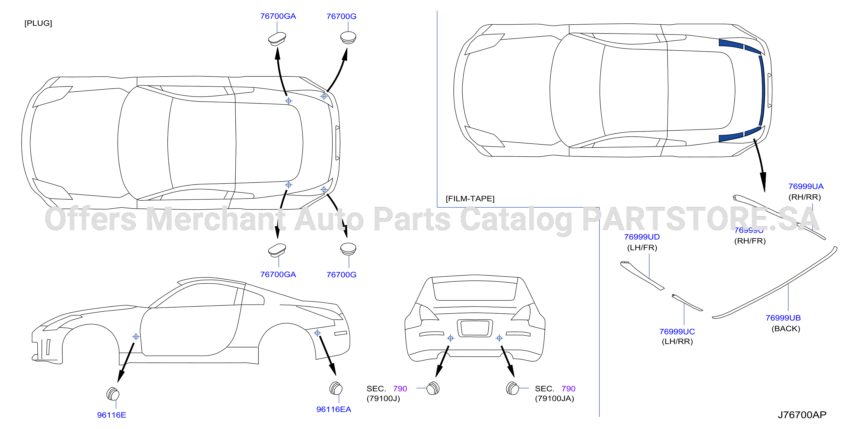 Body Side Fitting Plug Insulator