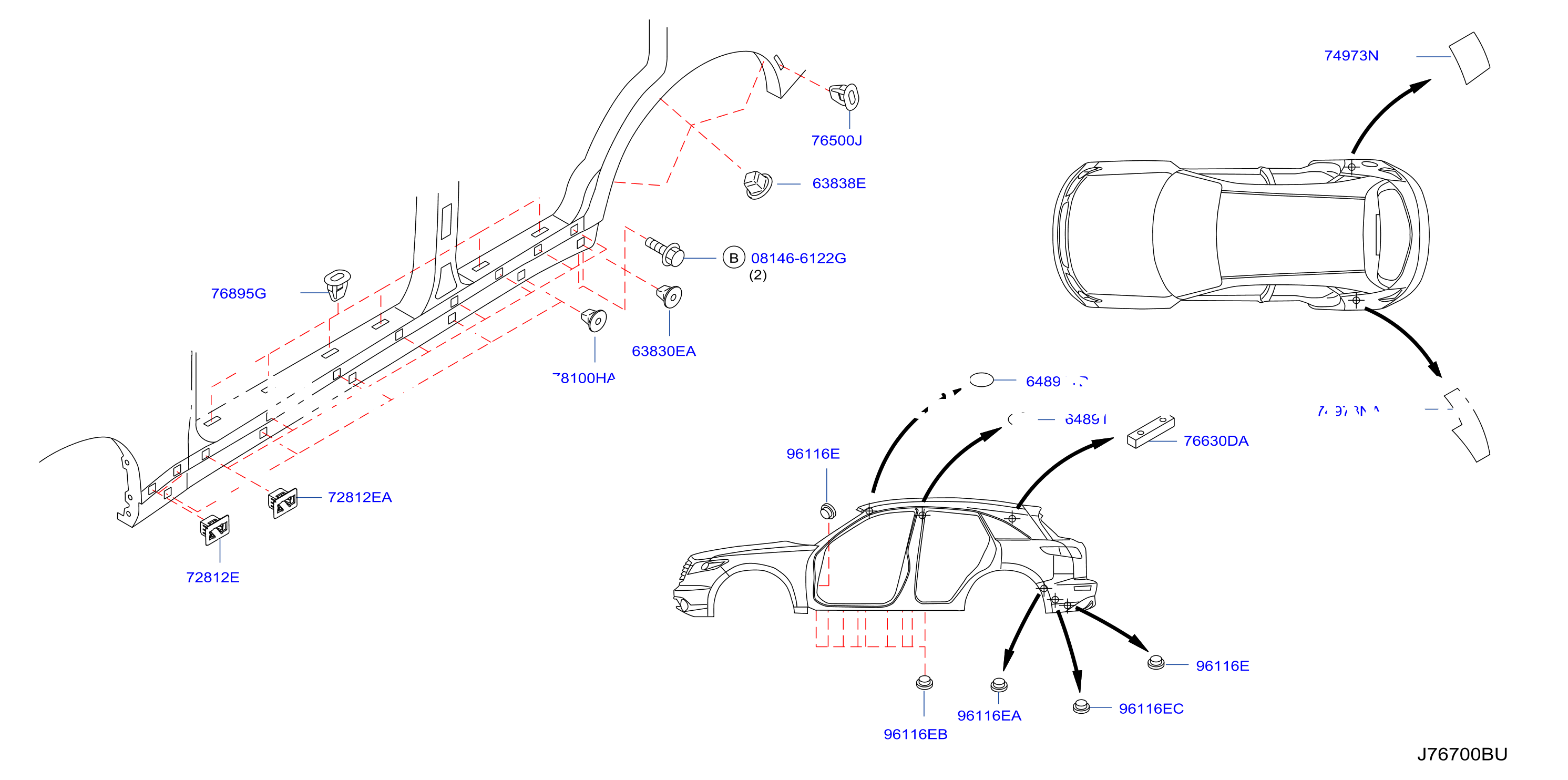 Body Side Fitting Plug Insulator