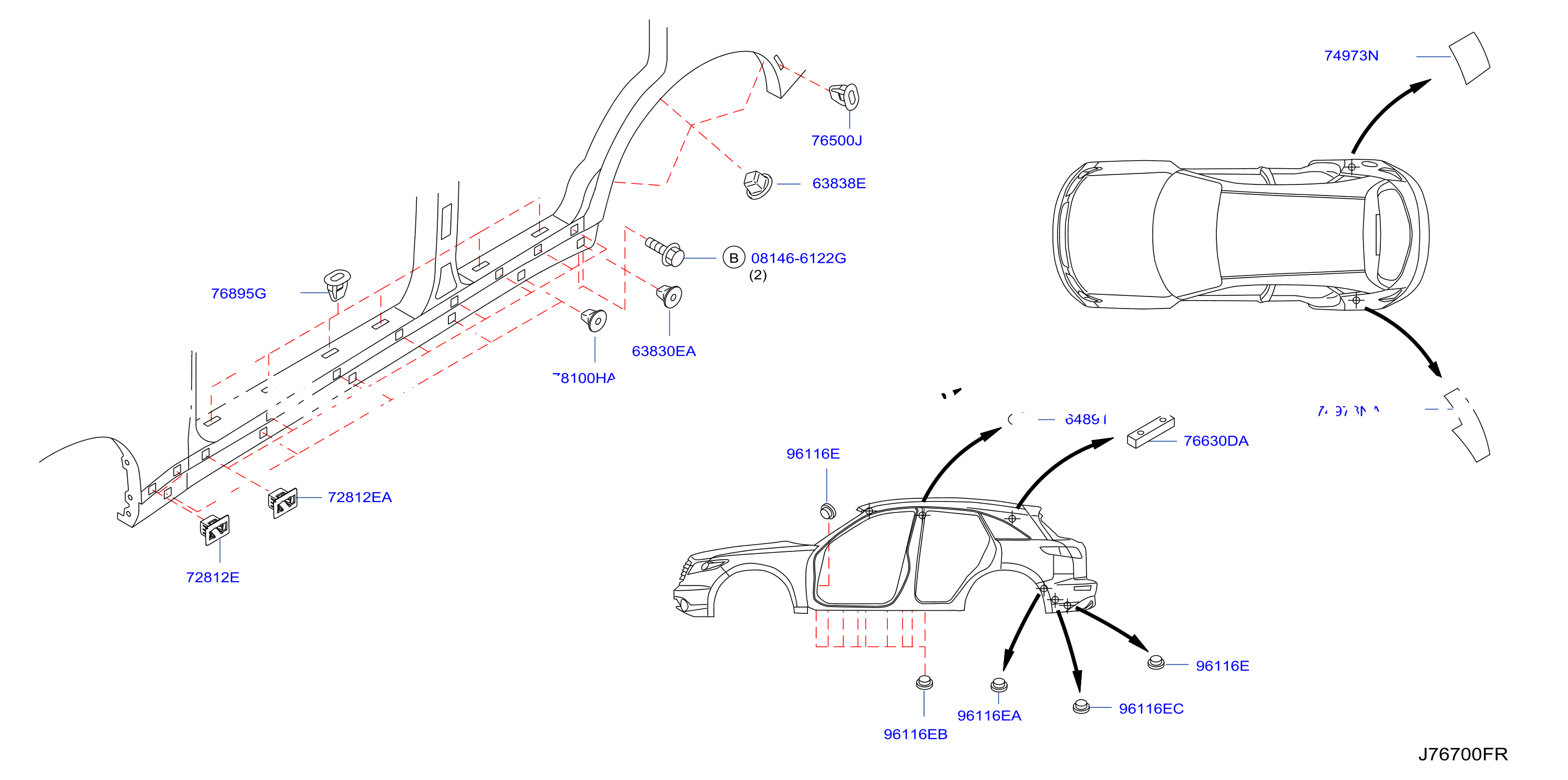 Body Side Fitting Plug Insulator
