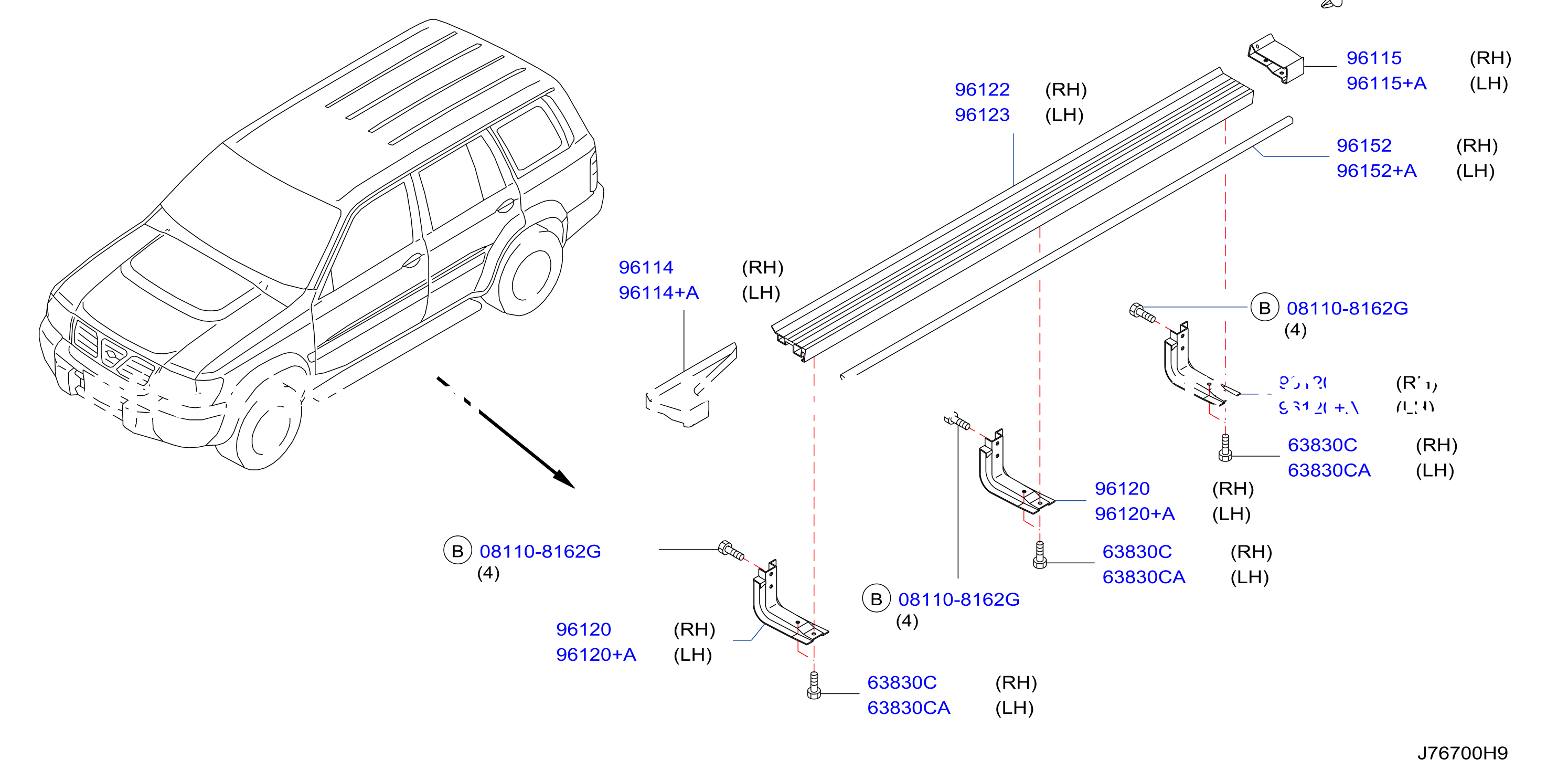 Body Side Fitting Mat Guard Side Protector
