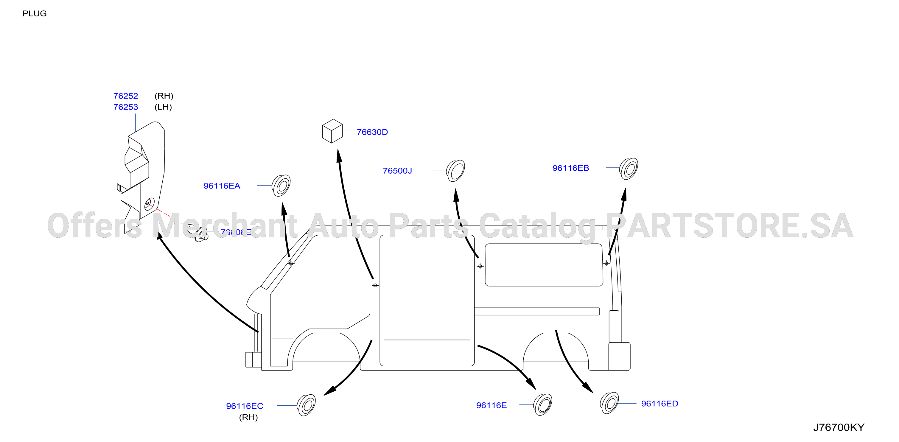 Body Side Fitting Inner Parts