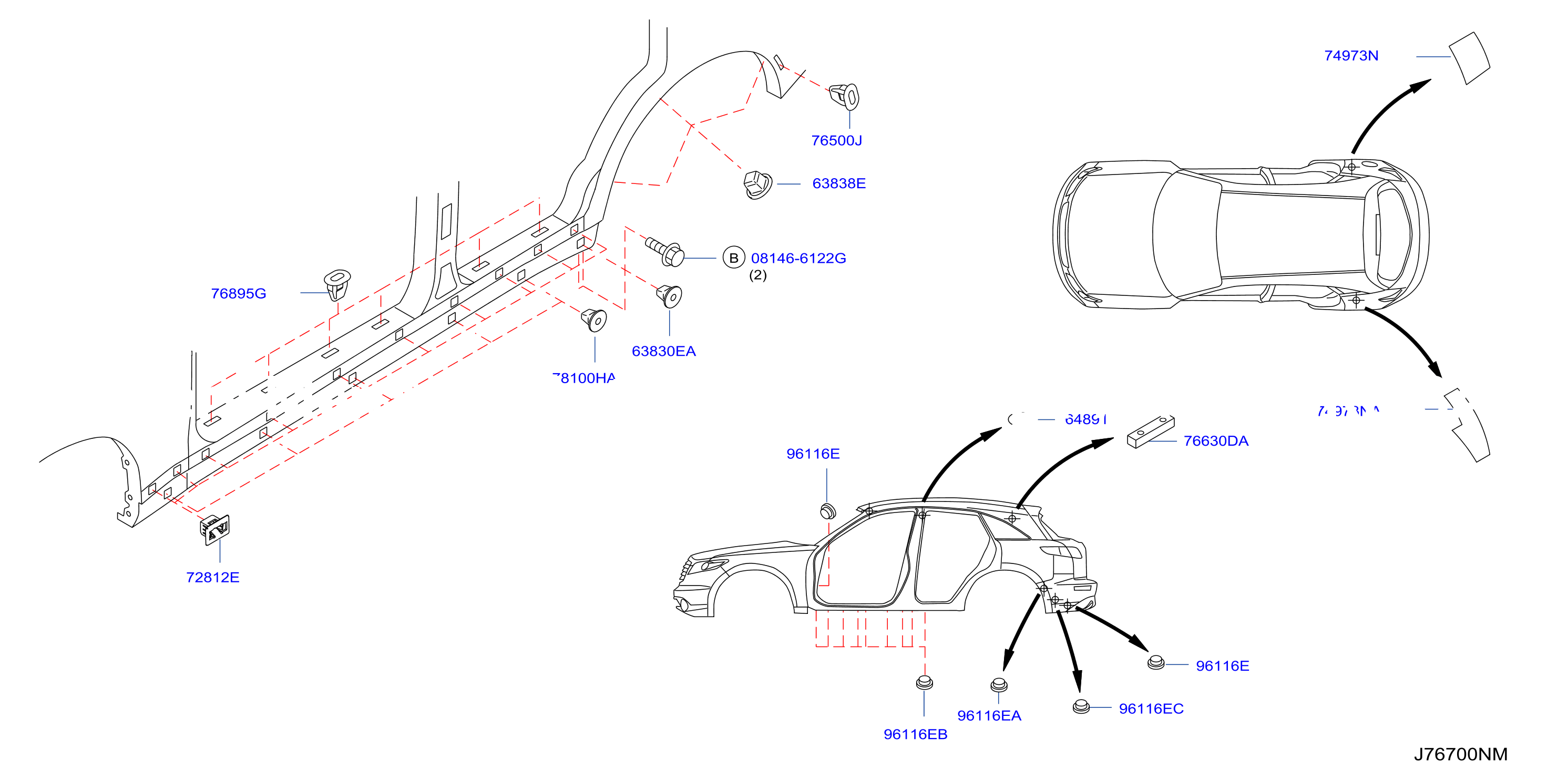 Body Side Fitting Plug Insulator