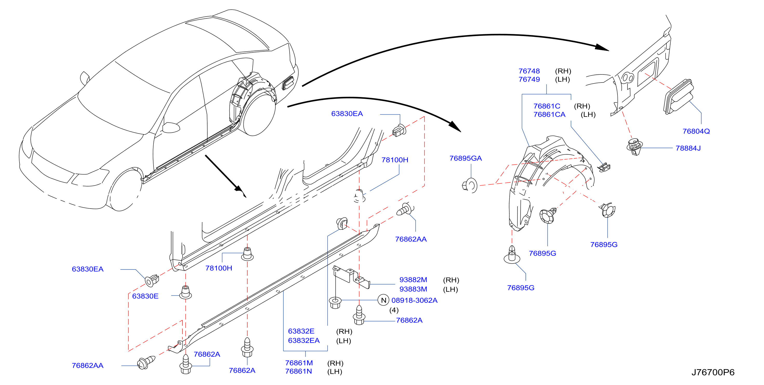 Body Side Fitting Body Side Fitting