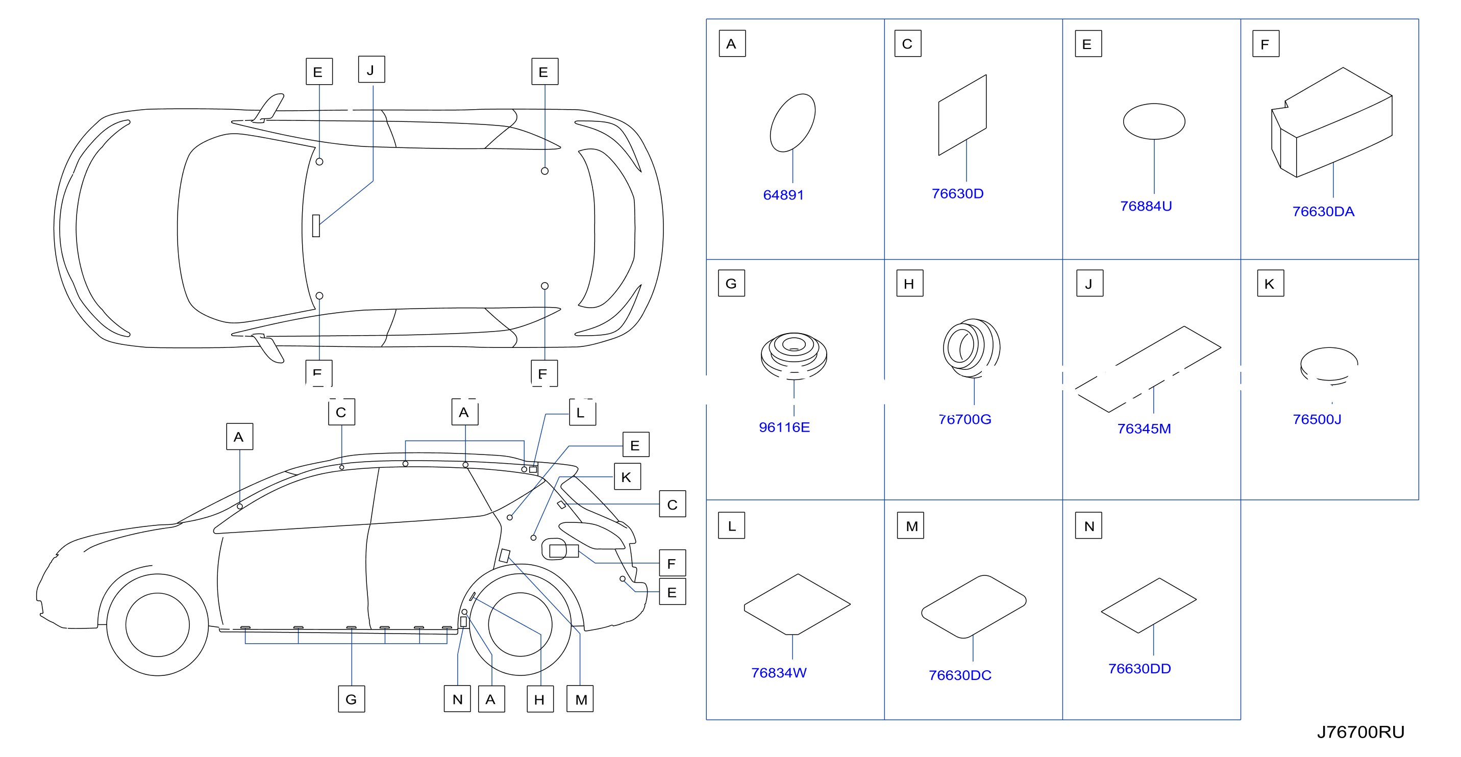 Body Side Fitting Gcc Ga Mex Plug
