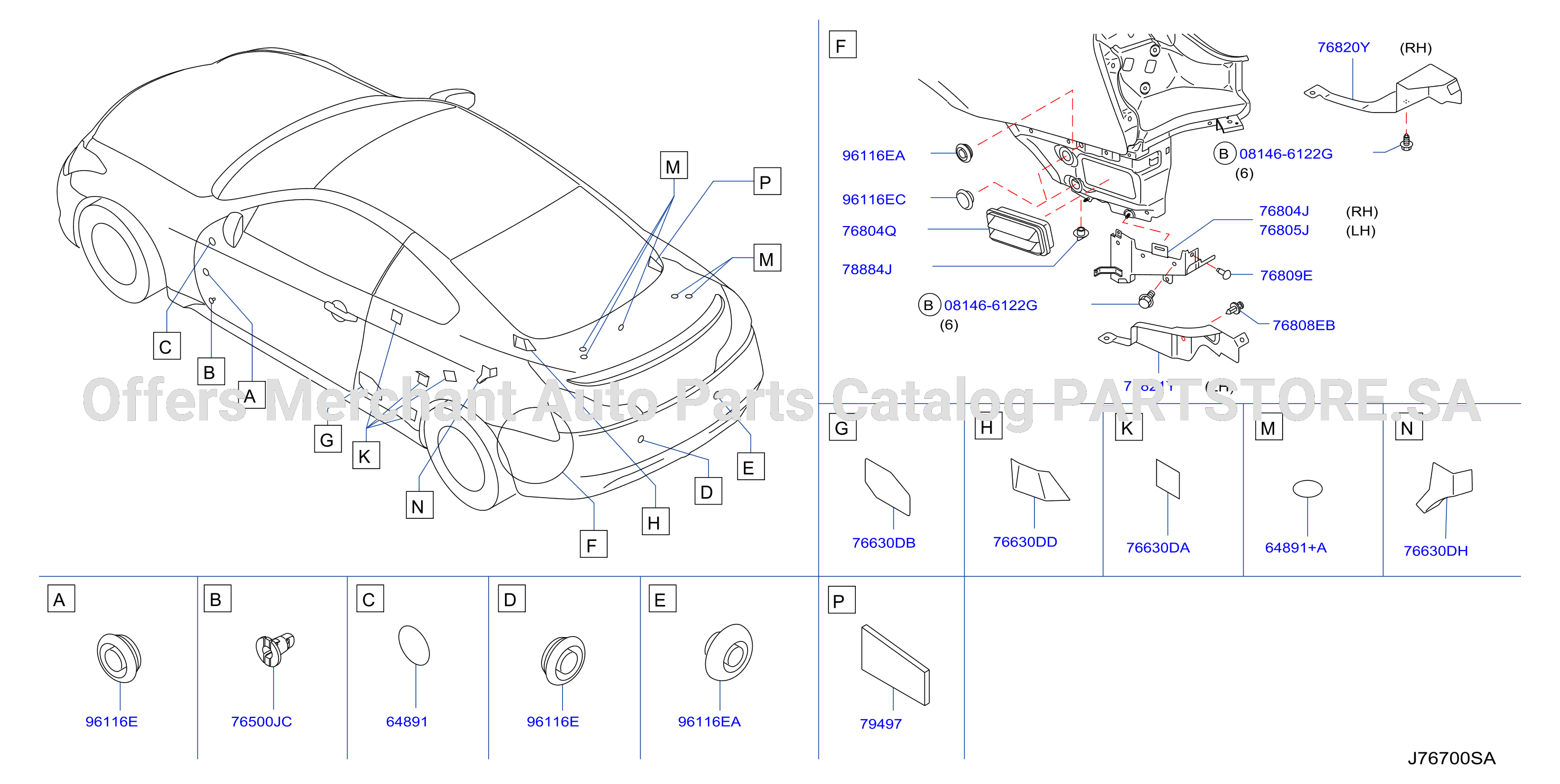 Body Side Fitting Plug Insulator