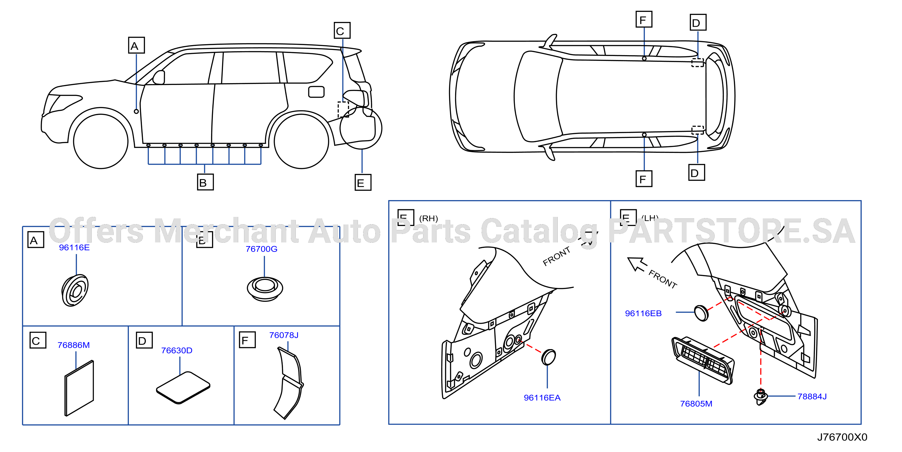 Body Side Fitting Plug