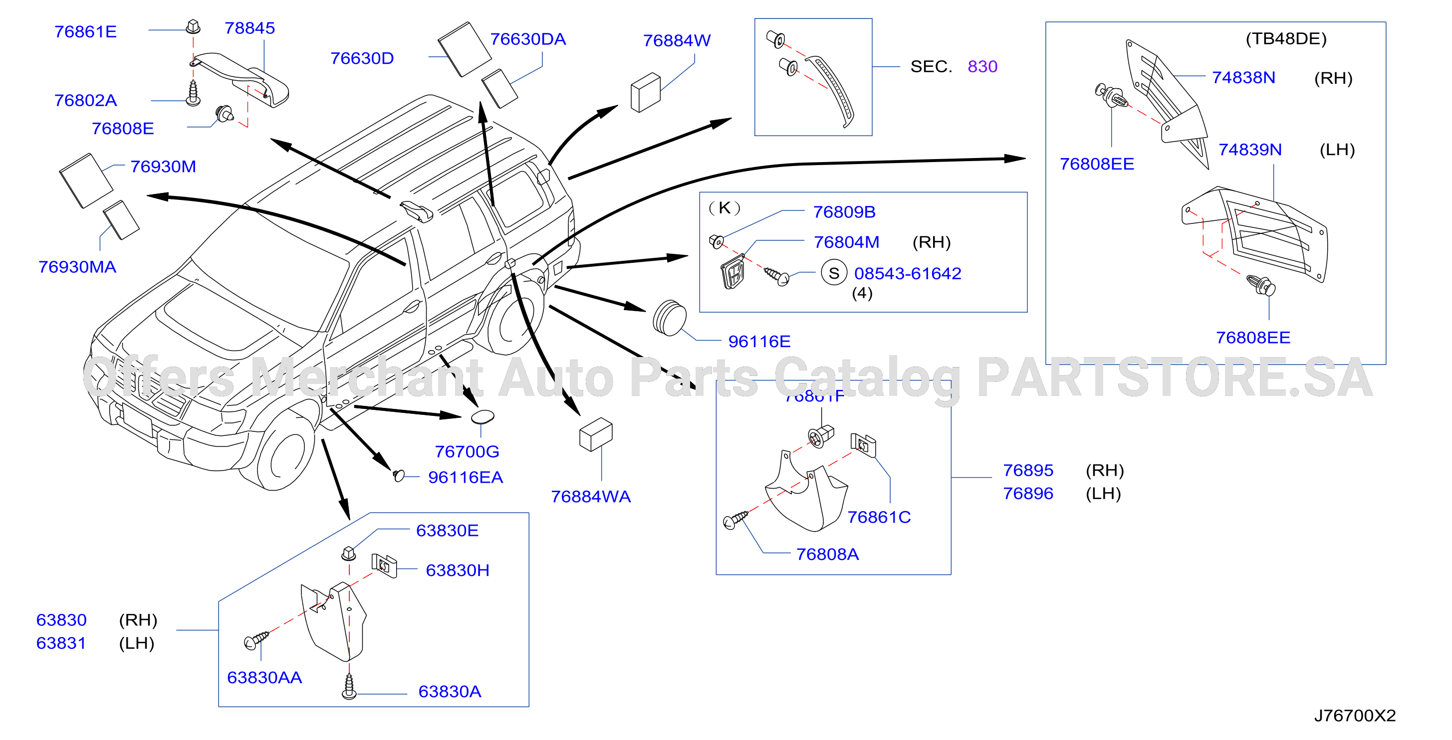 Body Side Fitting Fender Protector Other