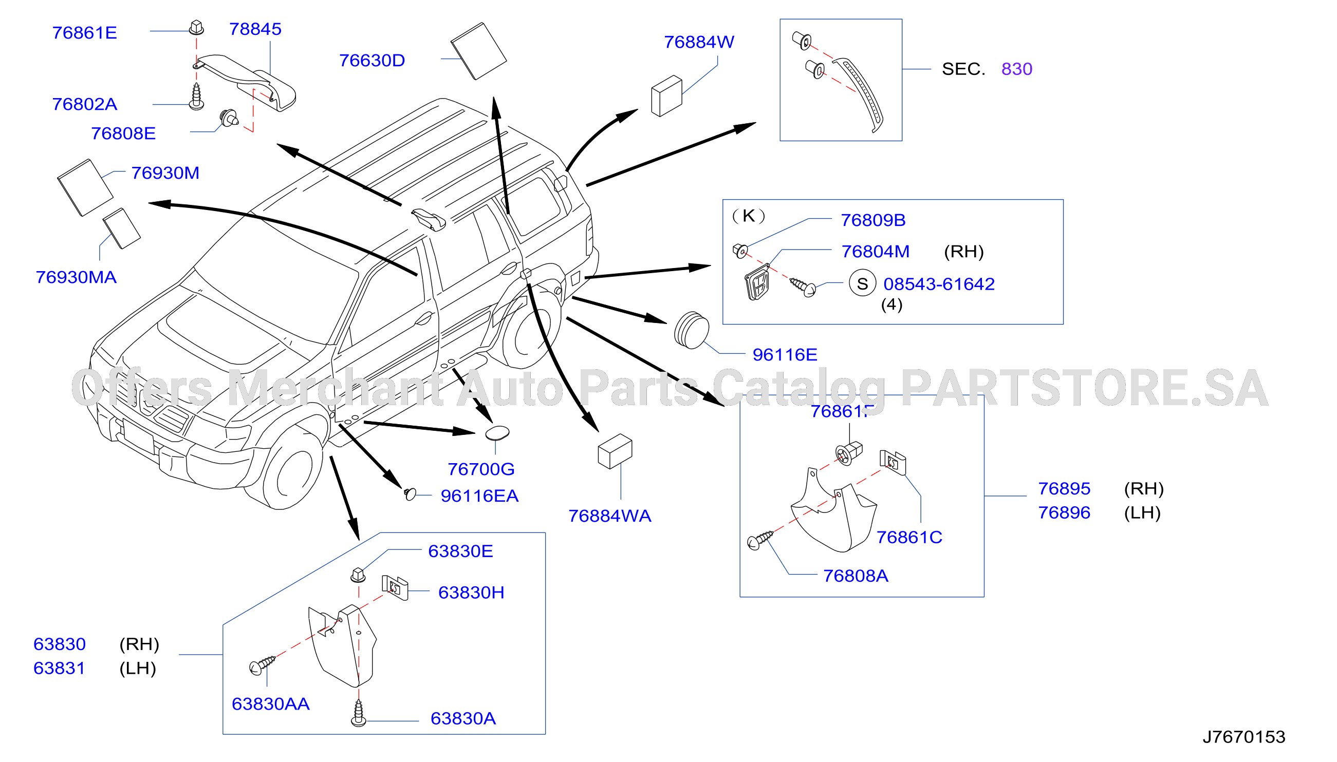 Body Side Fitting Fender Protector Other