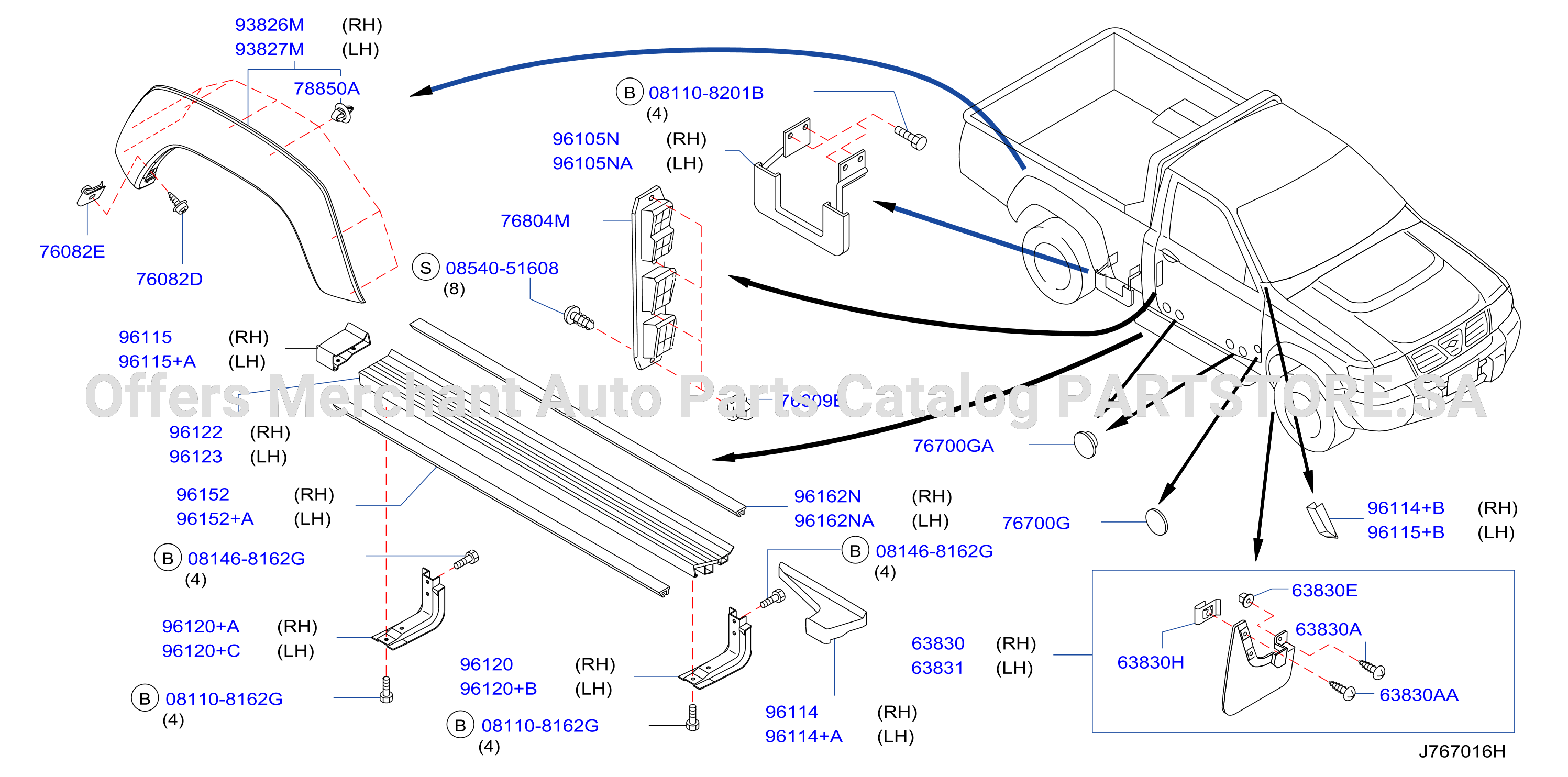 Body Side Fitting