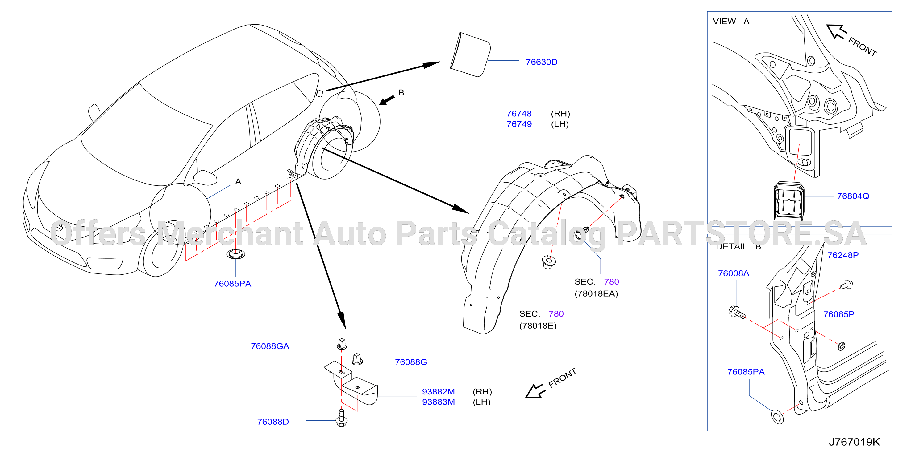 Body Side Fitting