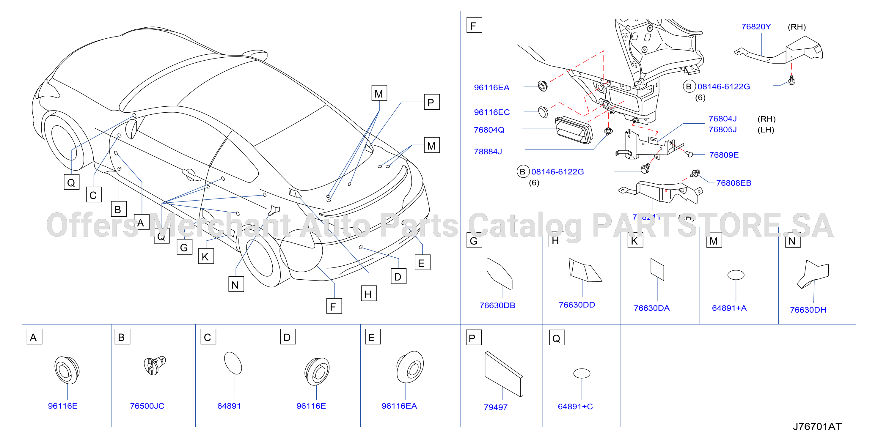 Body Side Fitting Plug Insulator