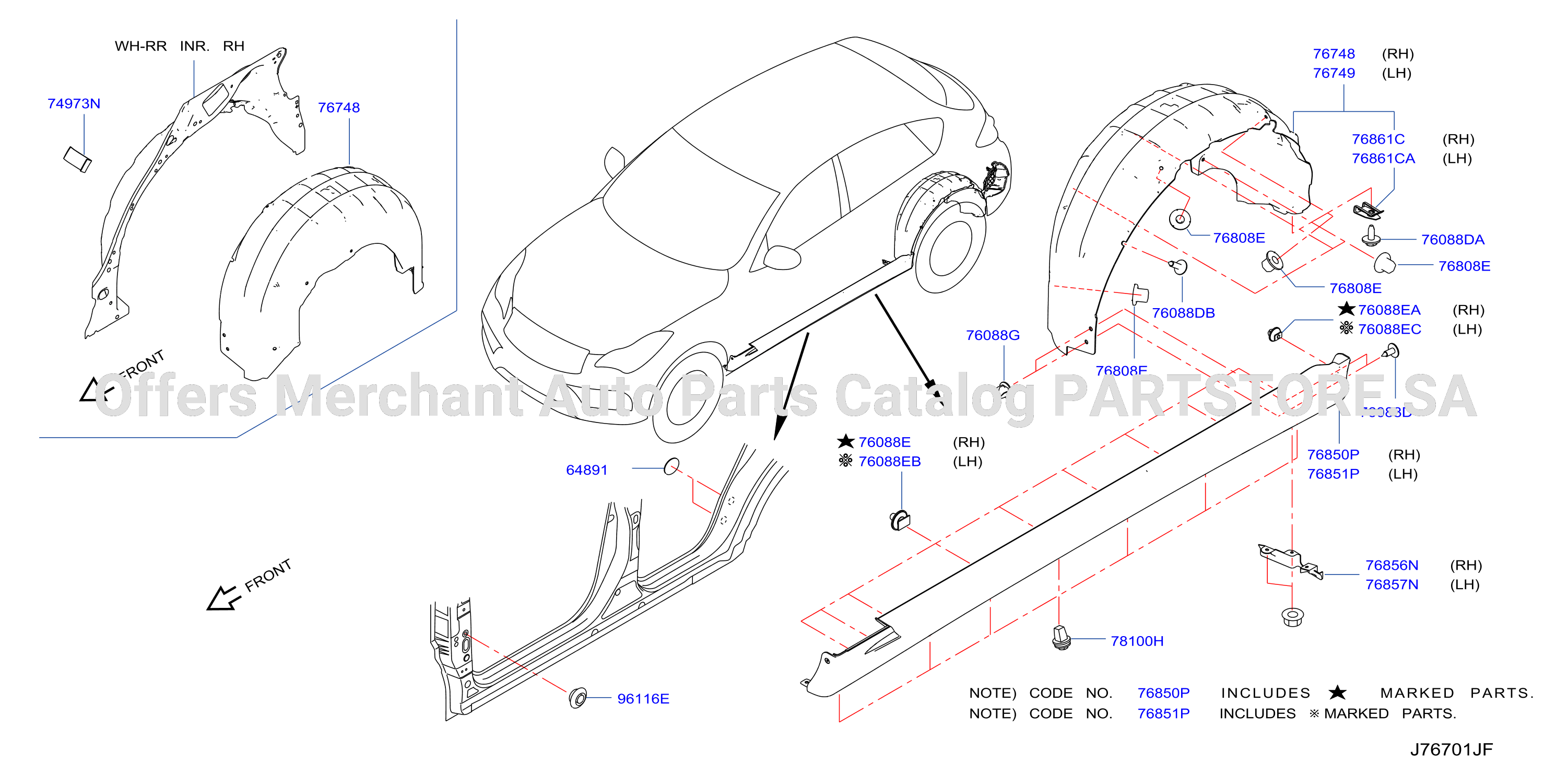 Body Side Fitting Fitting 1