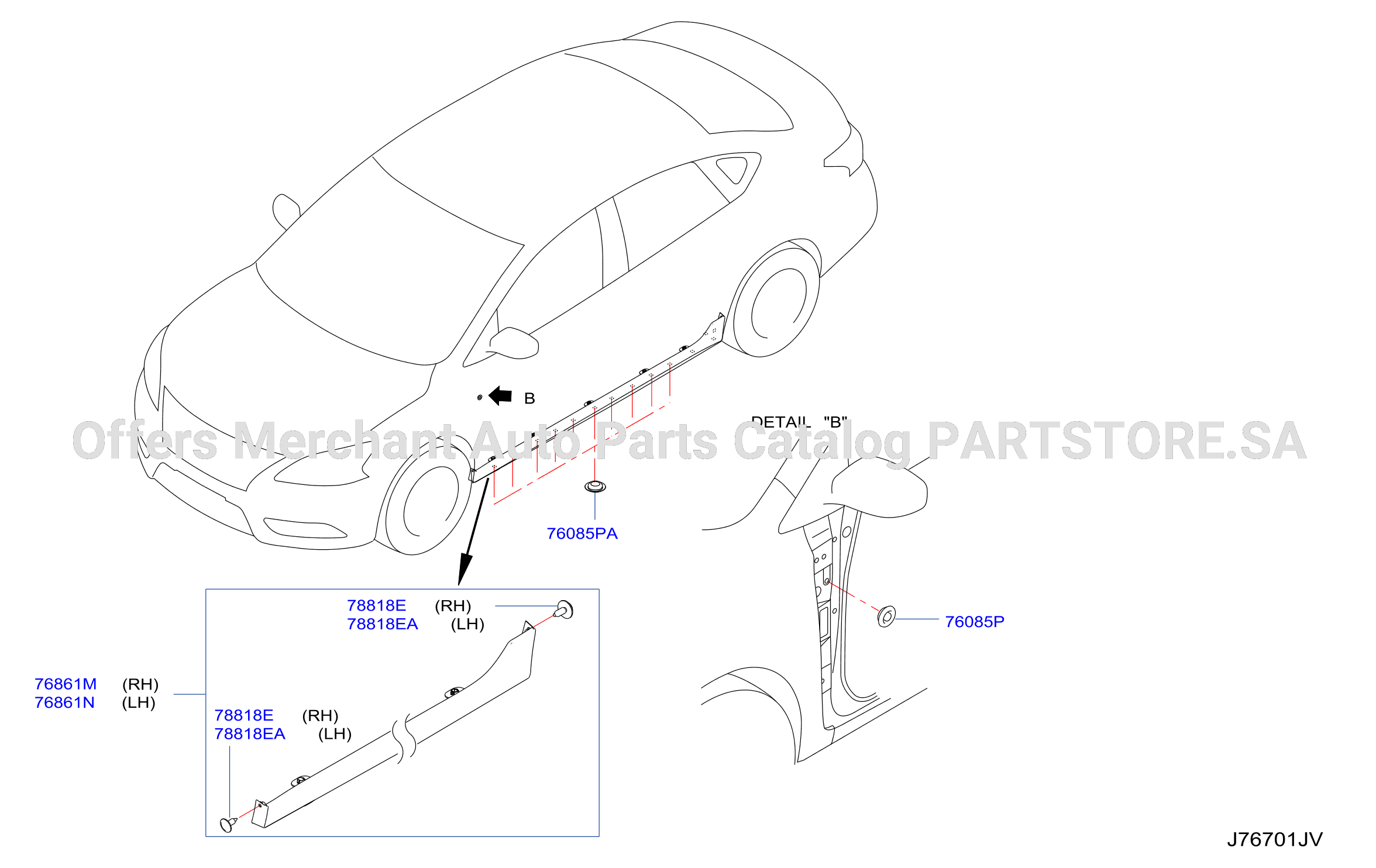 Body Side Fitting Sv