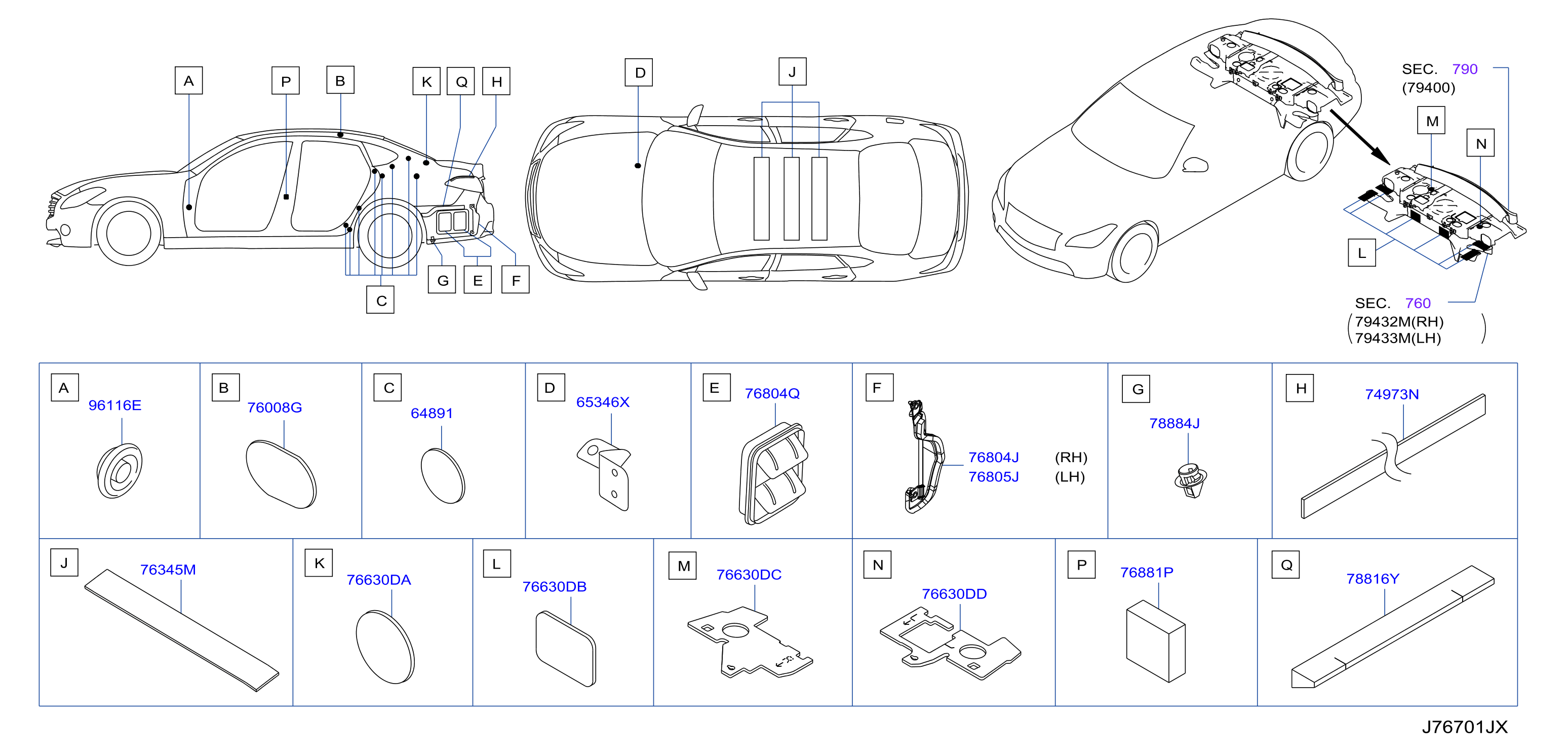 Body Side Fitting Plug