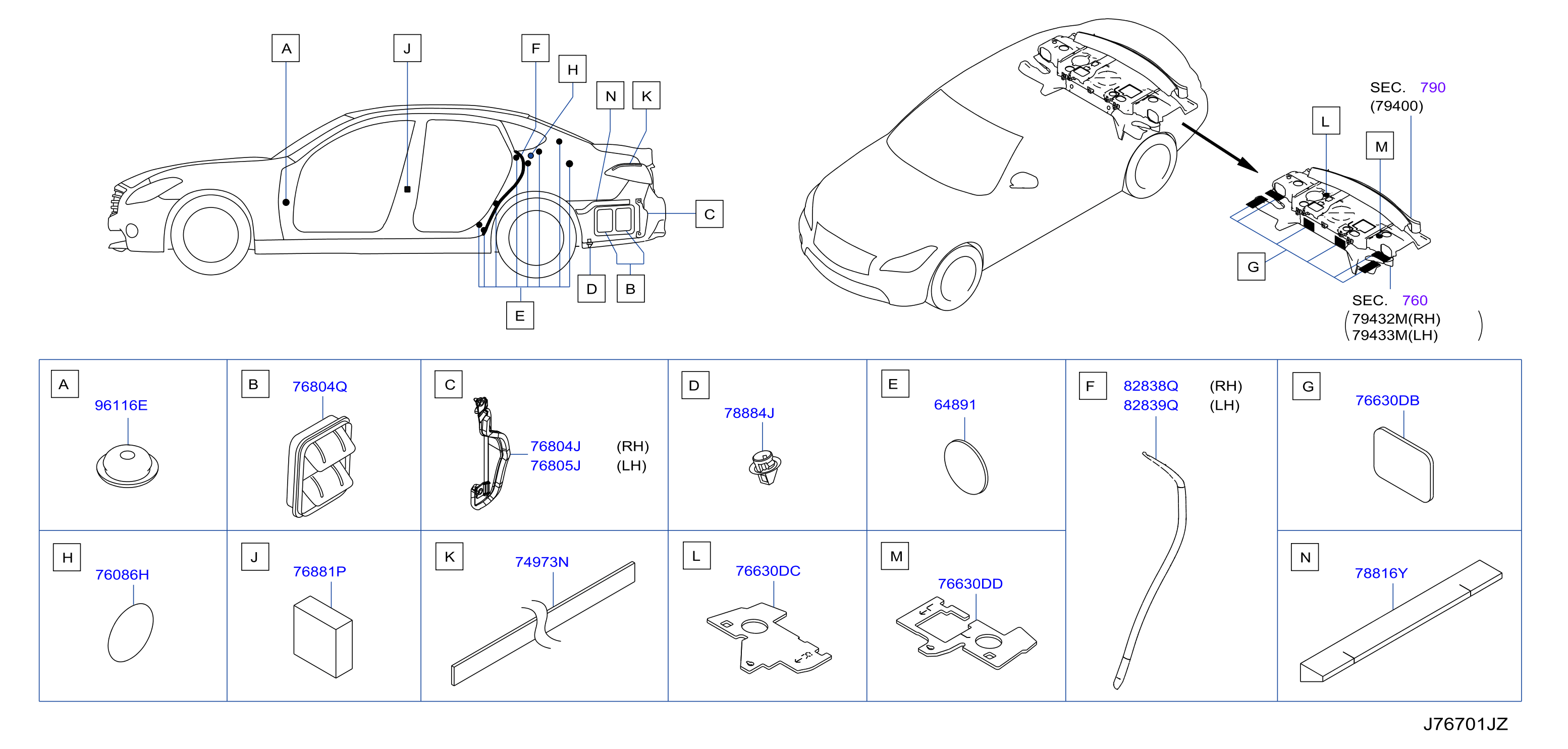 Body Side Fitting Plug