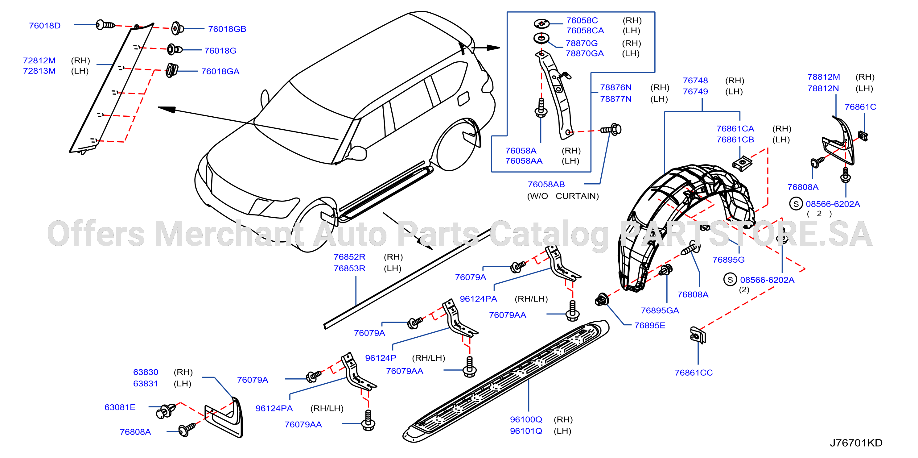 Body Side Fitting Body Side