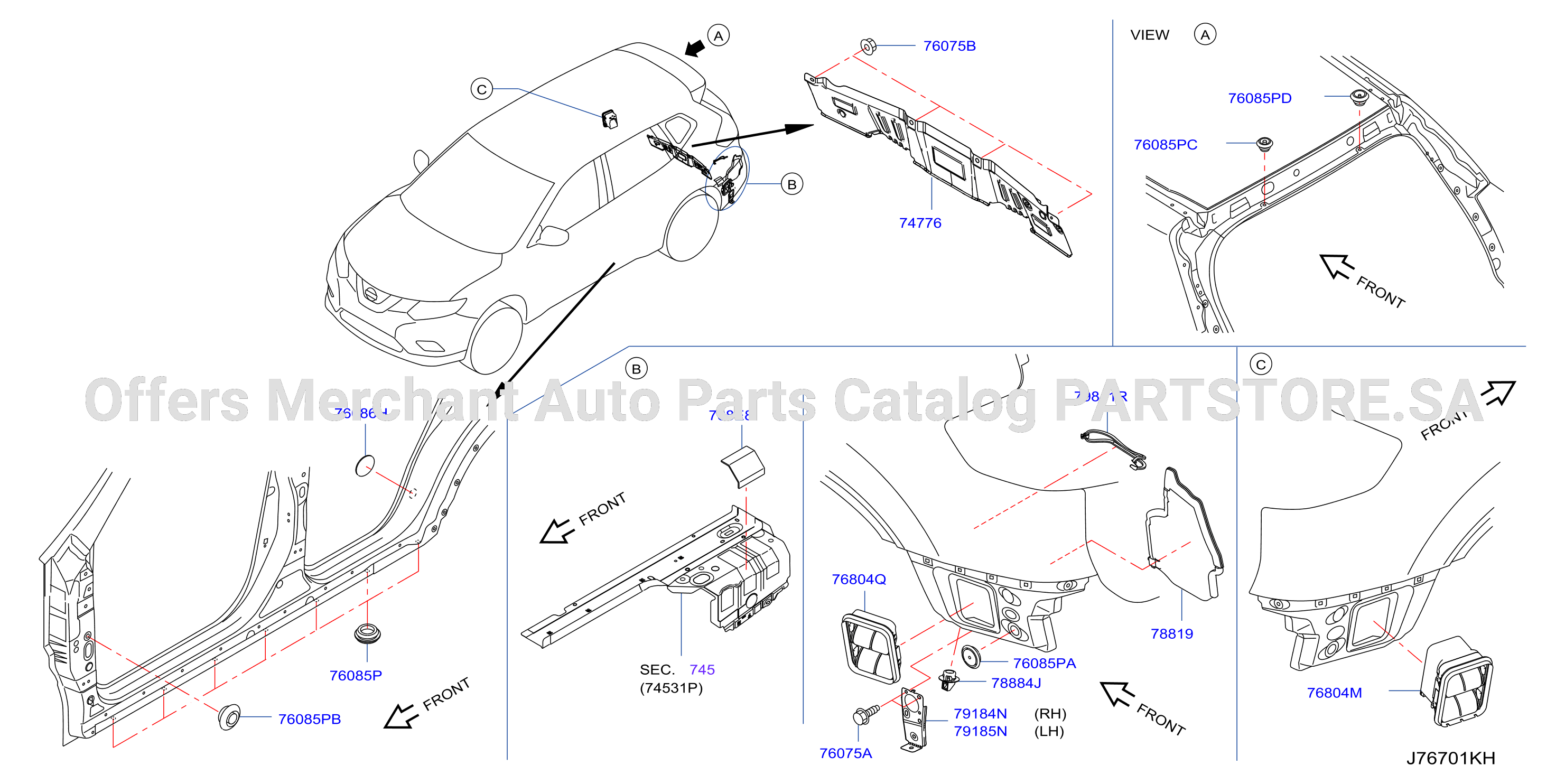 Body Side Fitting Plug