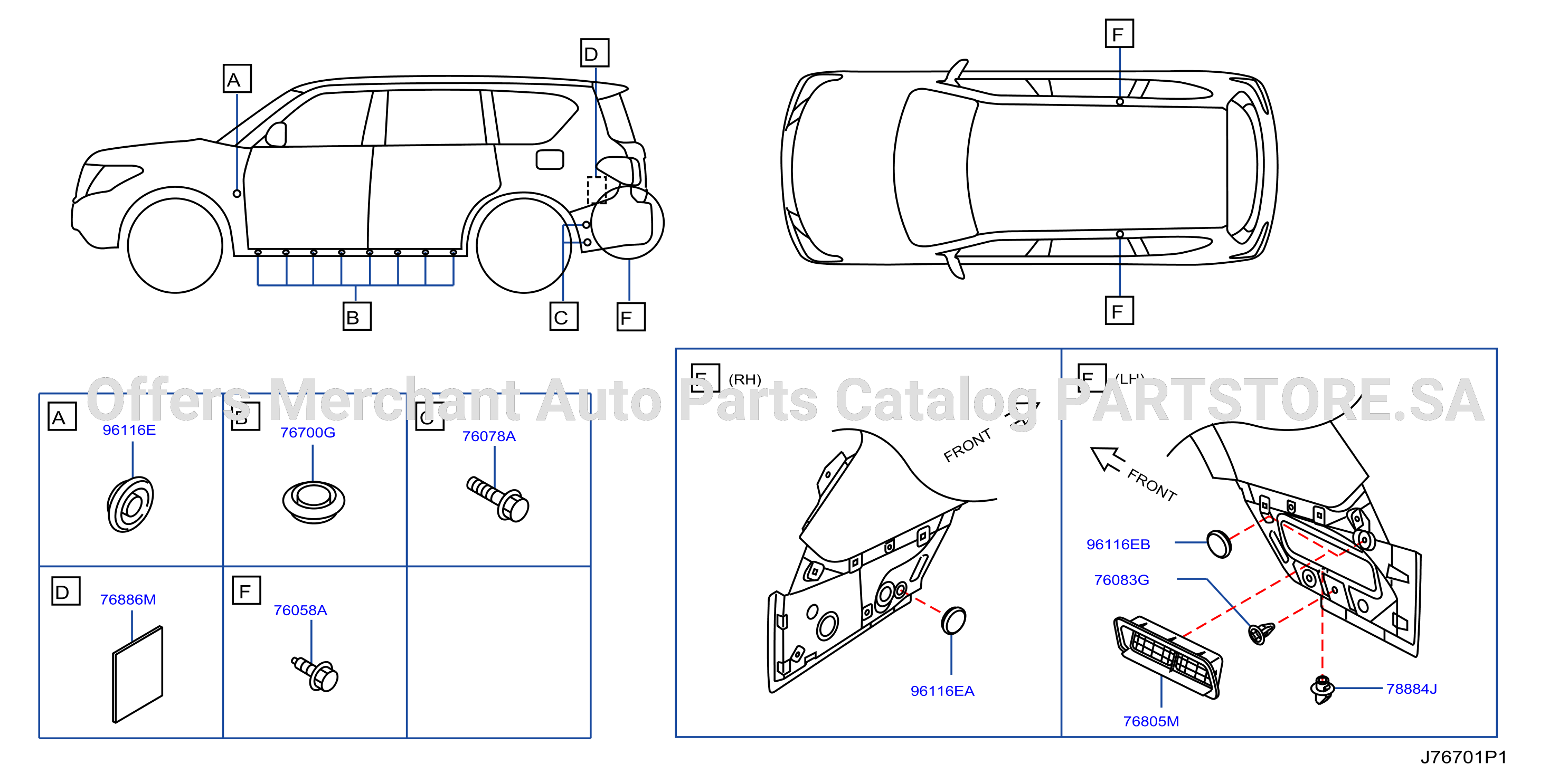 Body Side Fitting Plug