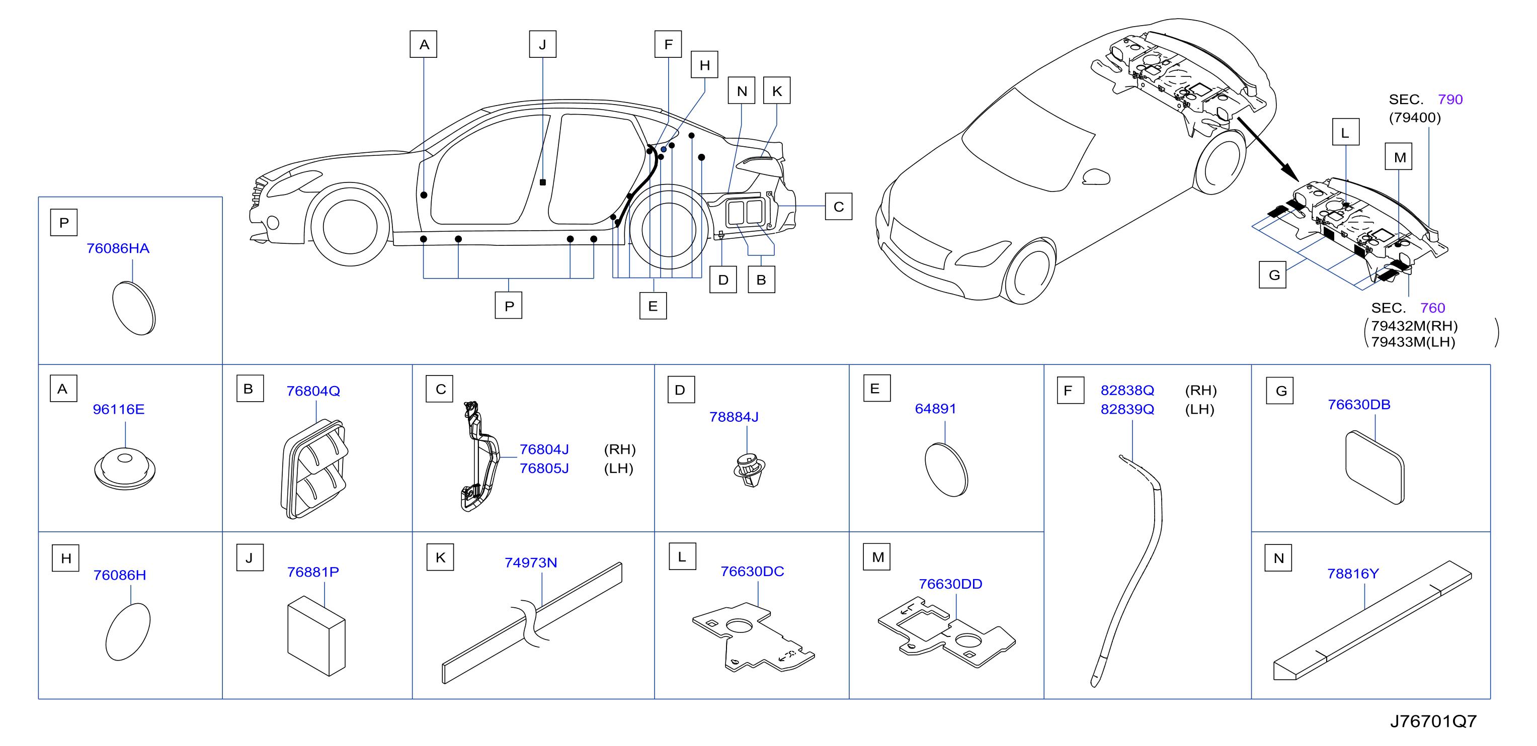 Body Side Fitting Plug