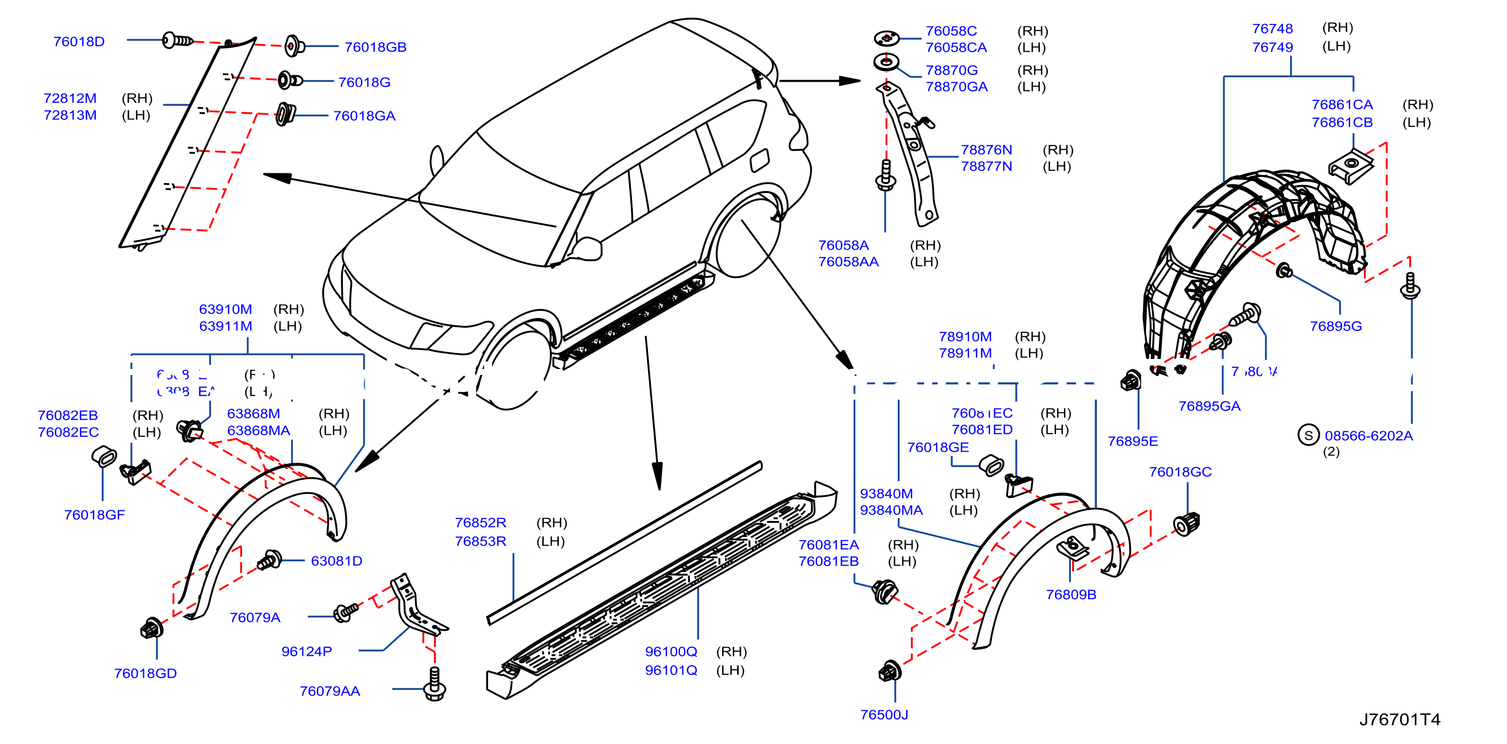 Body Side Fitting Body Side