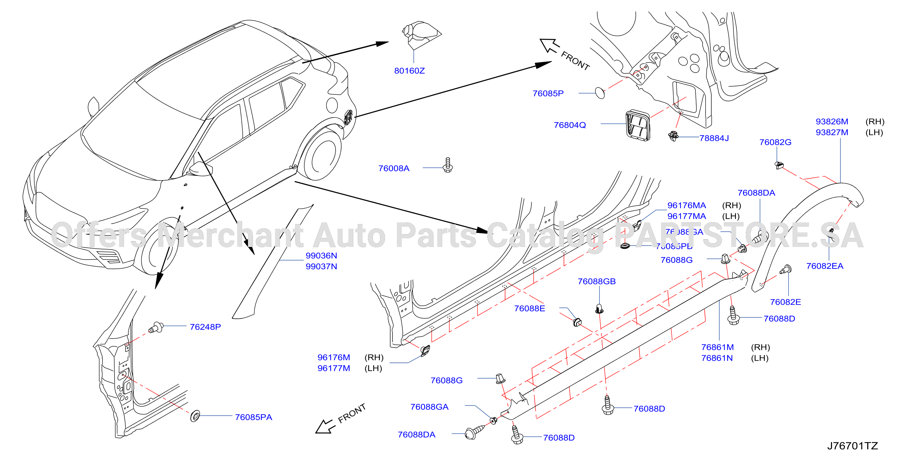 Body Side Fitting