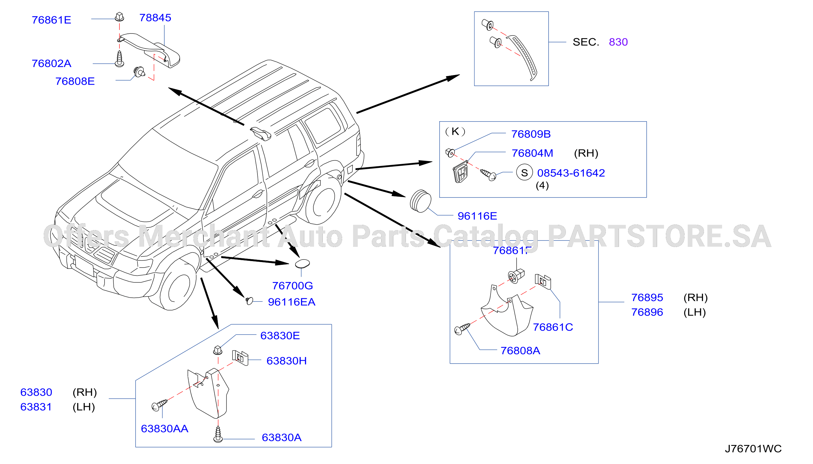Body Side Fitting Fender Protector